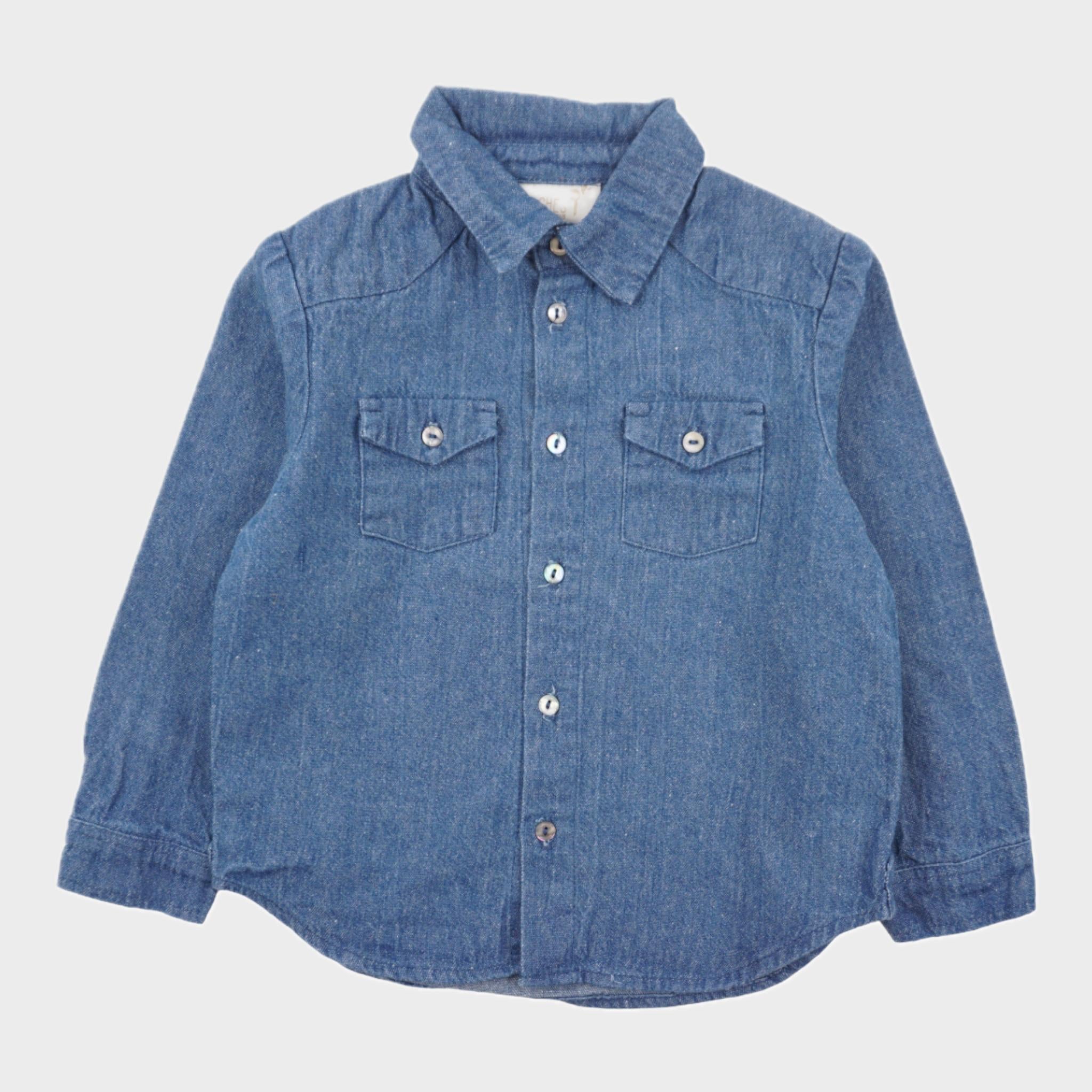 Chemise Bleu - 2 ans