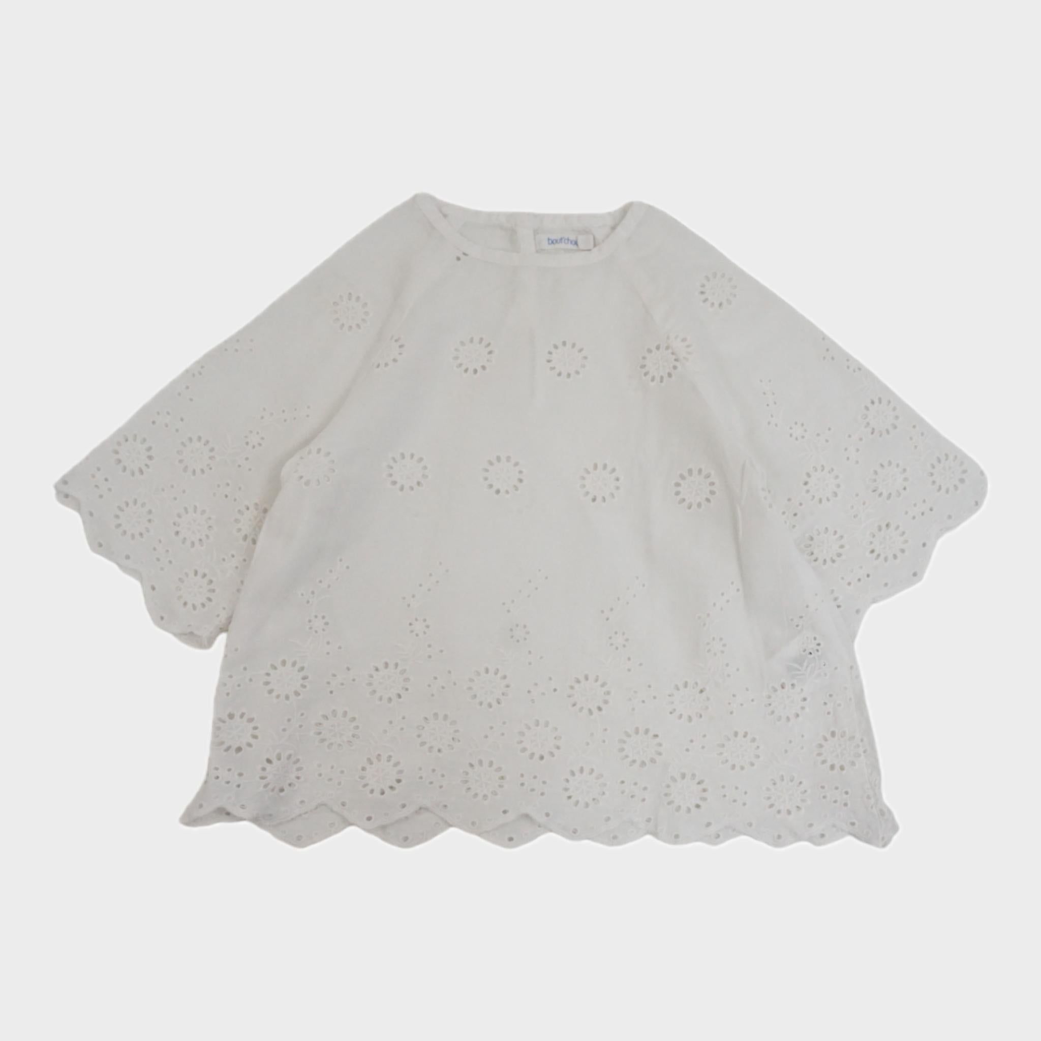 Blouse Blanc - 12 mois