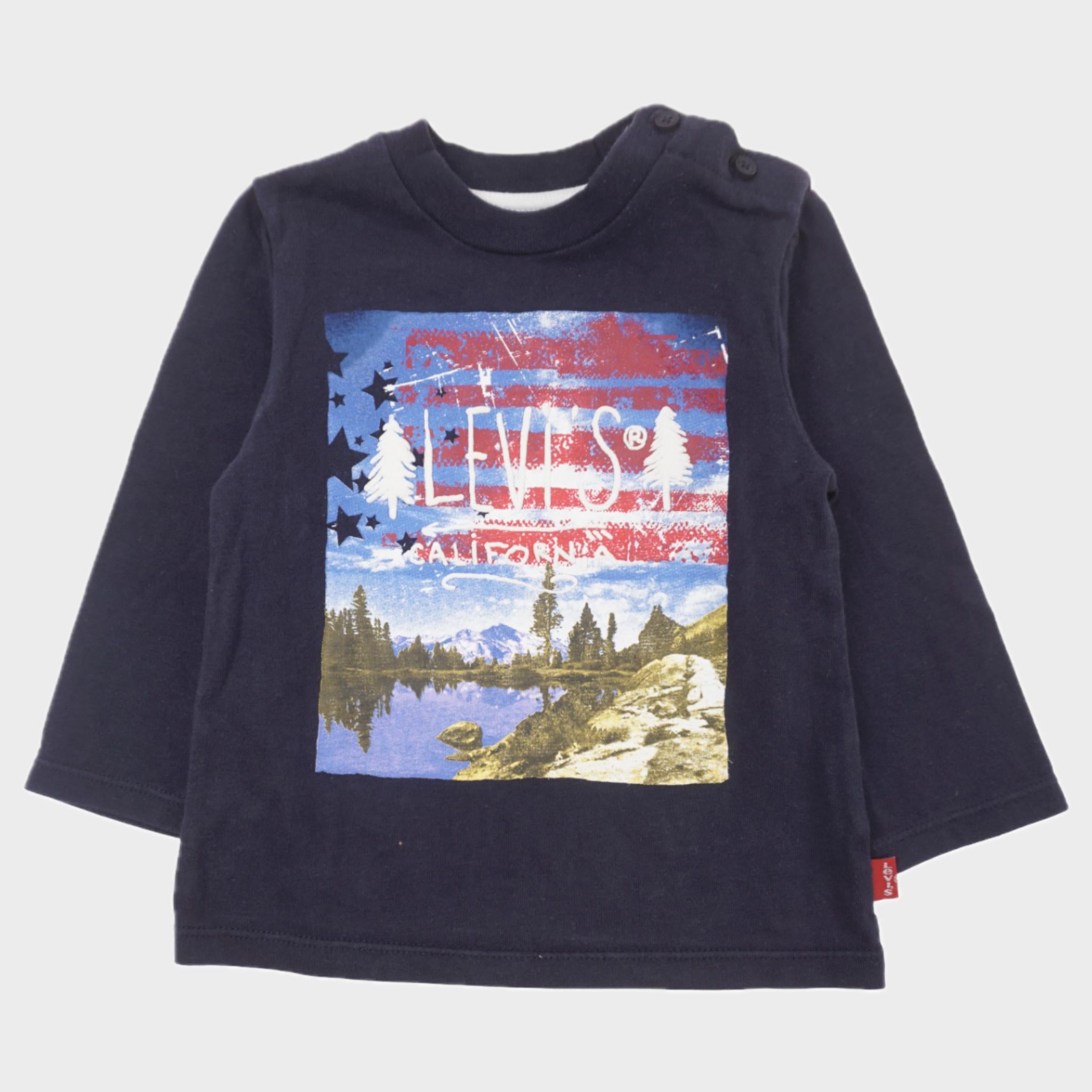 T-shirt Bleu - 12 mois