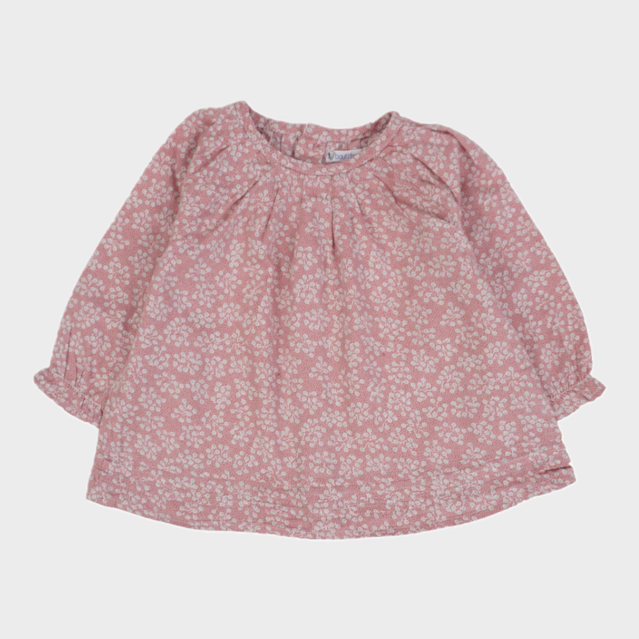 Blouse Rose - 6 mois