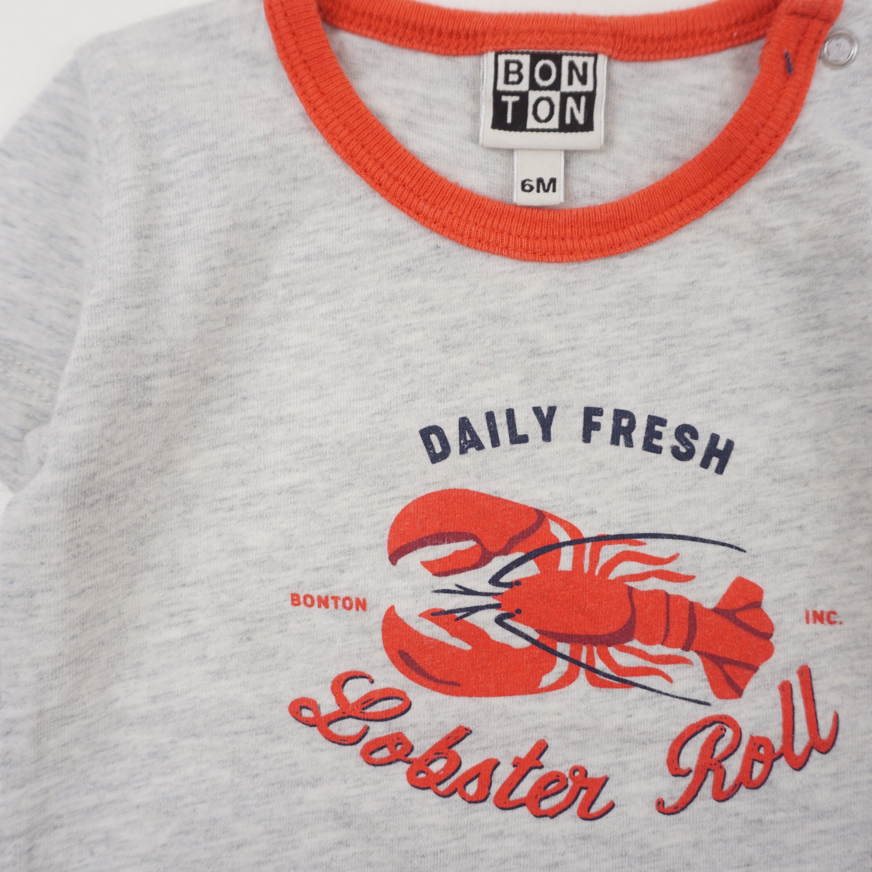 T-shirt Gris - 6 mois