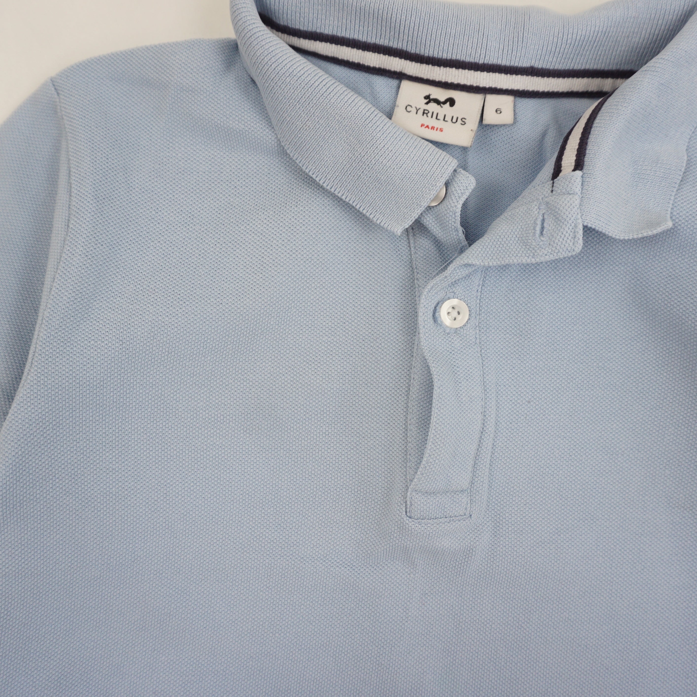 Polo Bleu - 6 ans