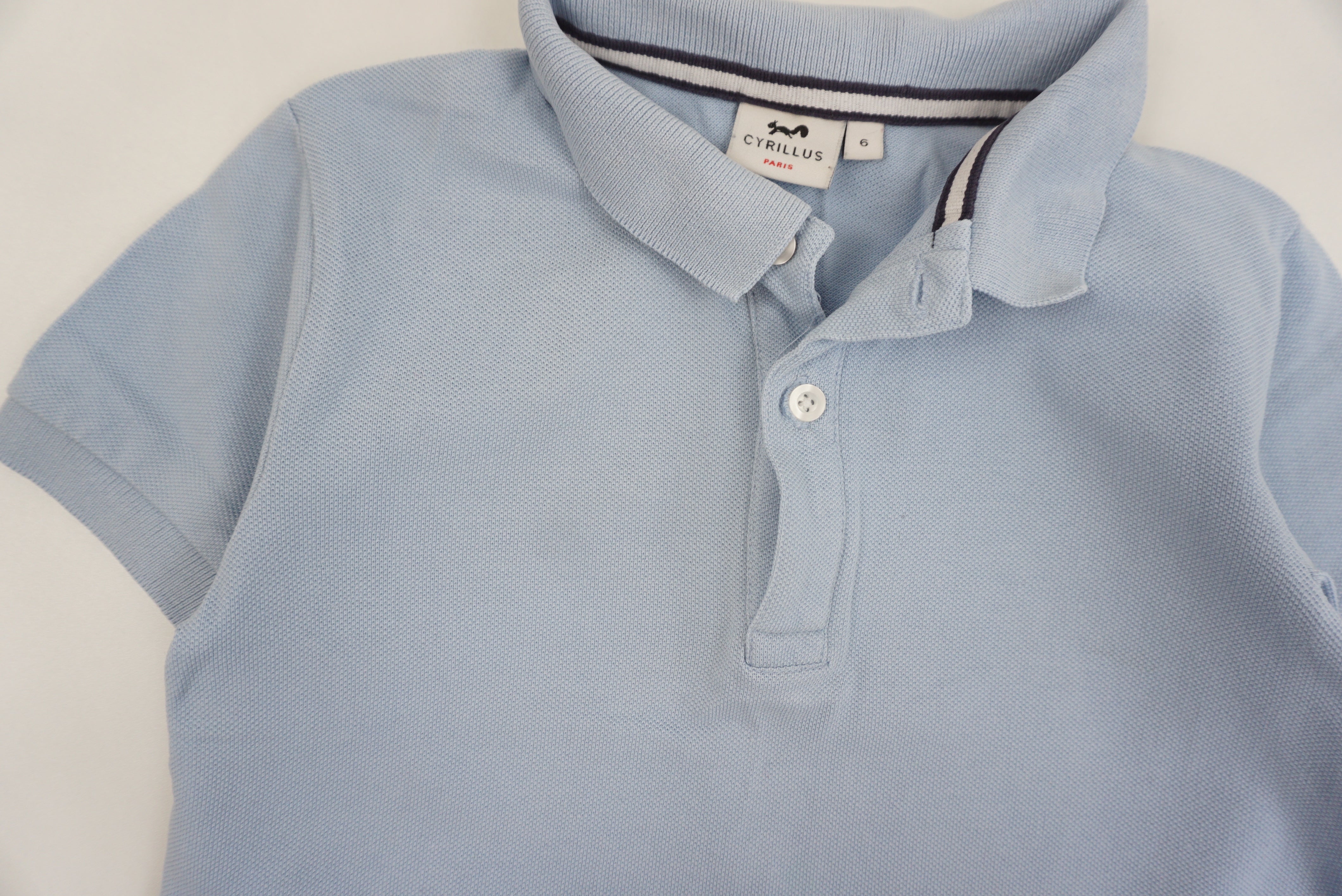 Polo Bleu - 6 ans