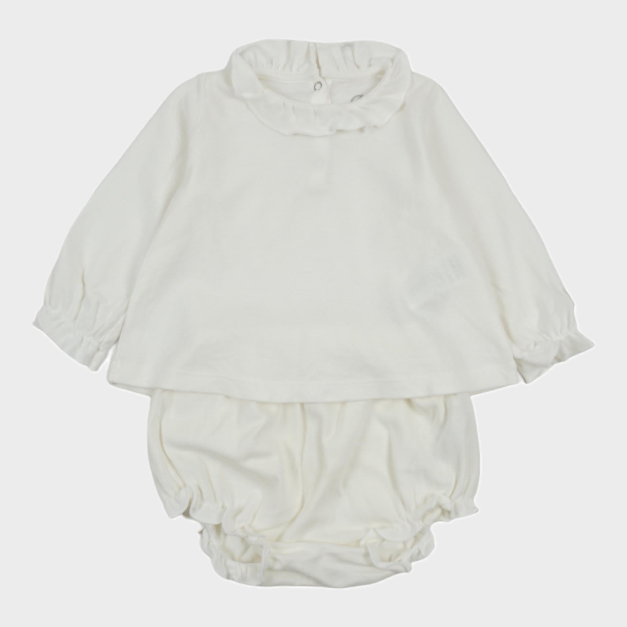 Ensemble Ecru - 6 mois