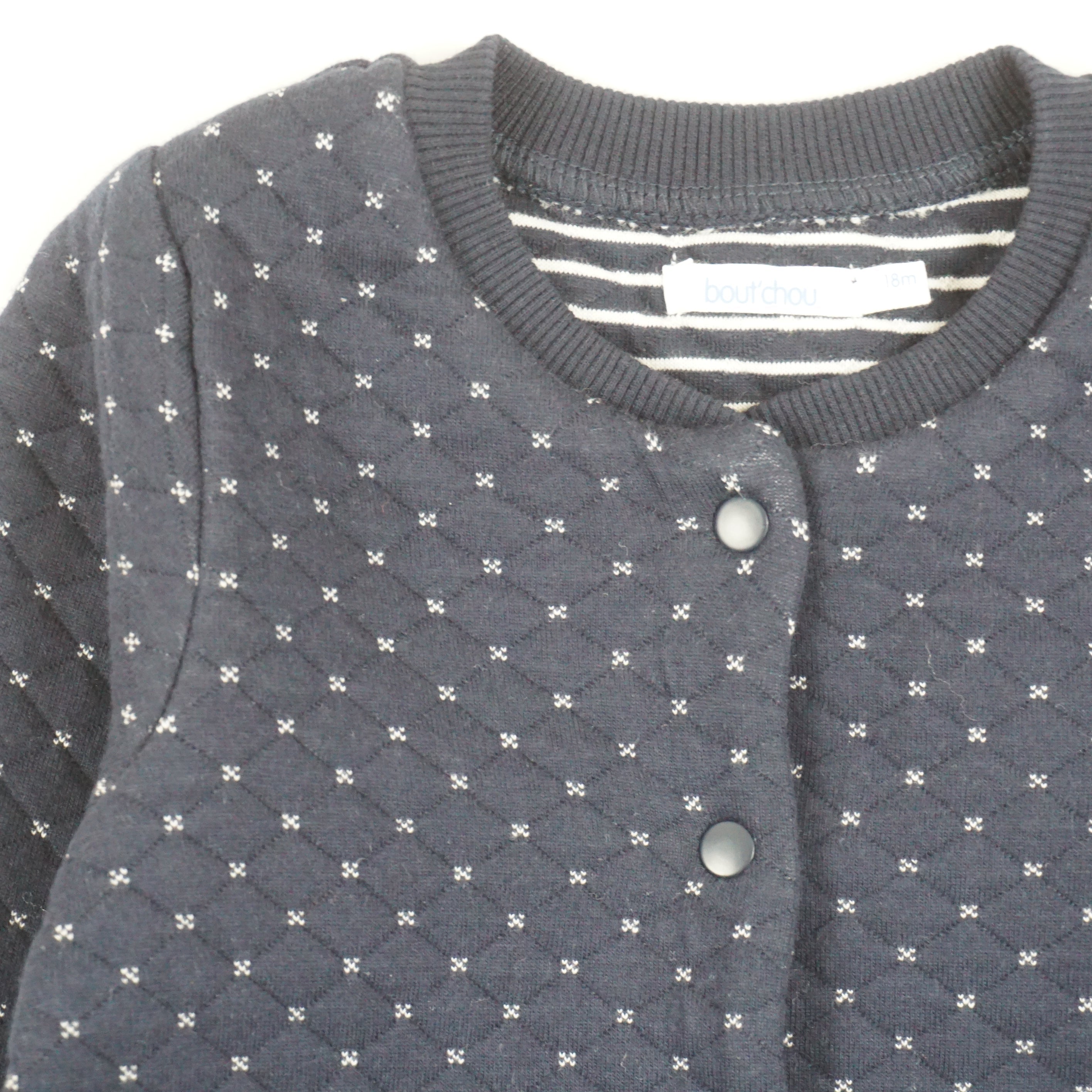 Gilet Bleu - 18 mois