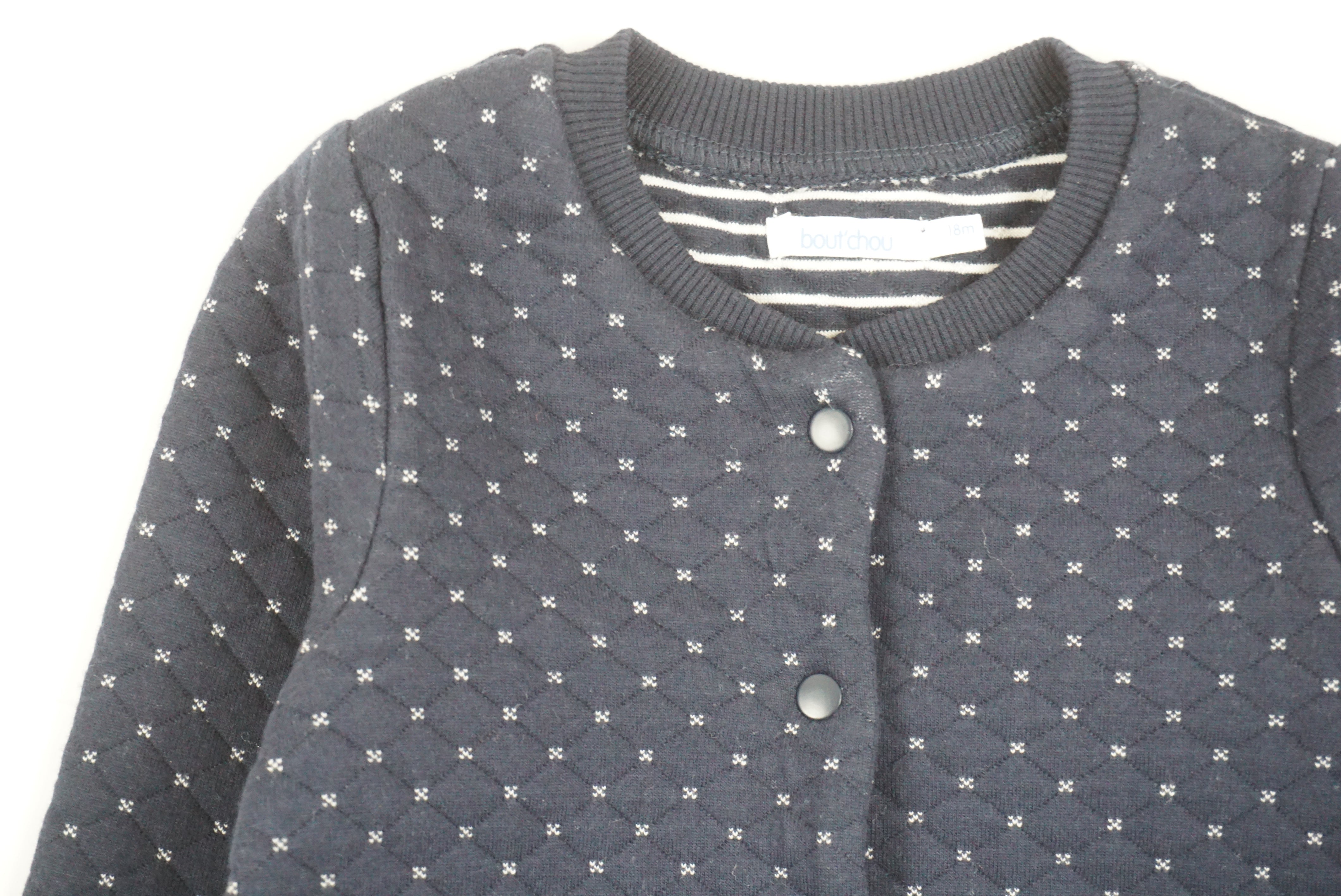 Gilet Bleu - 18 mois