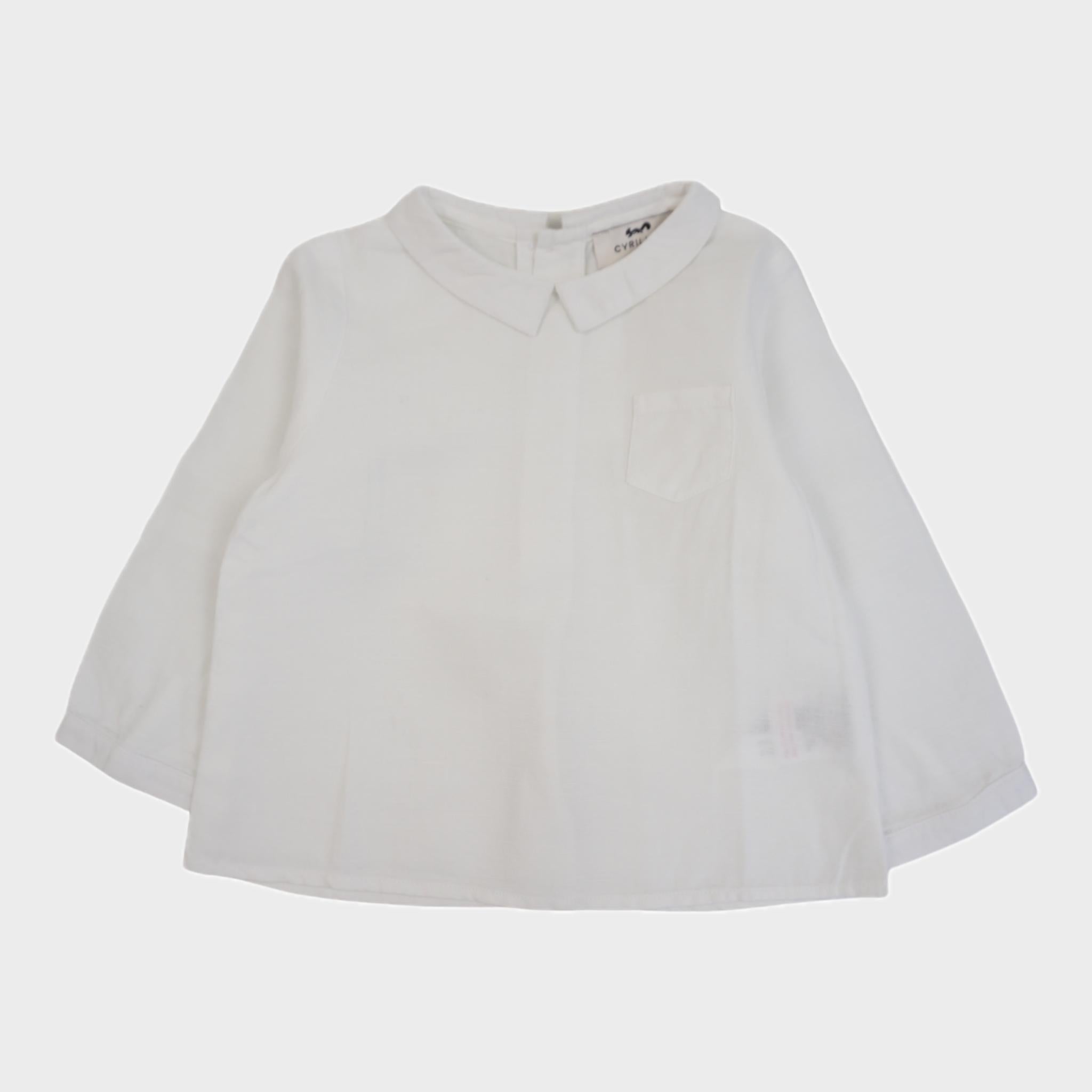Blouse Blanc - 12 mois