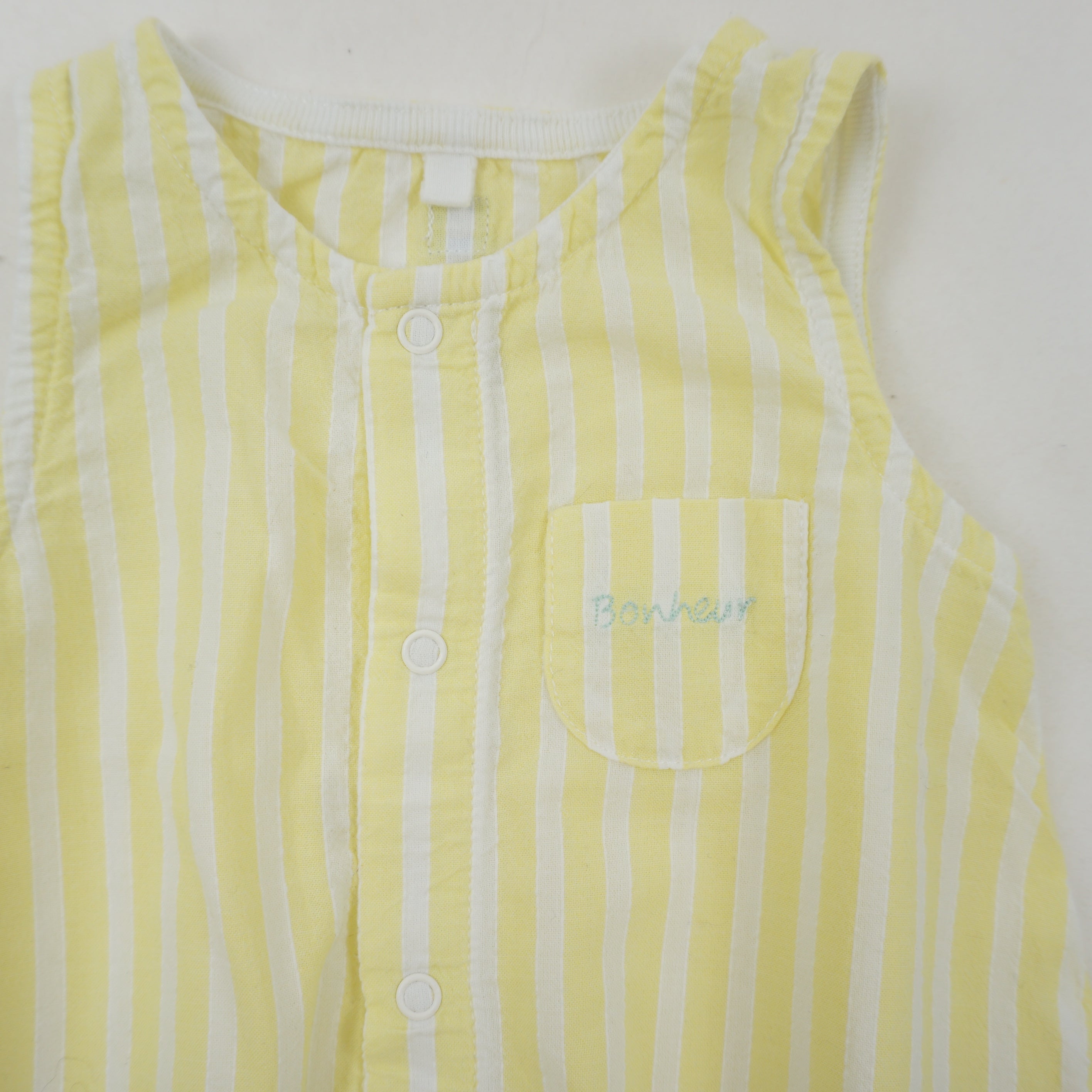 Barboteuse Jaune - 3 mois