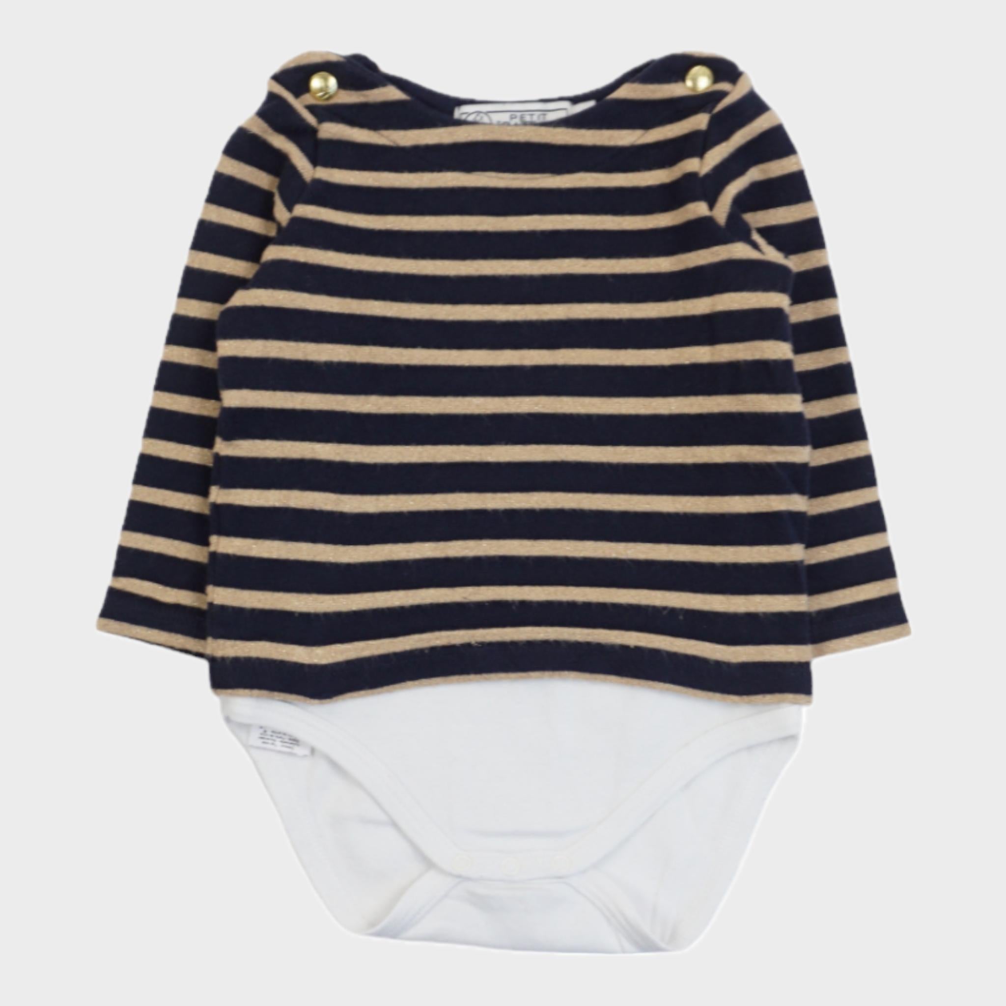 Body Blouse Multicolore - 12 mois