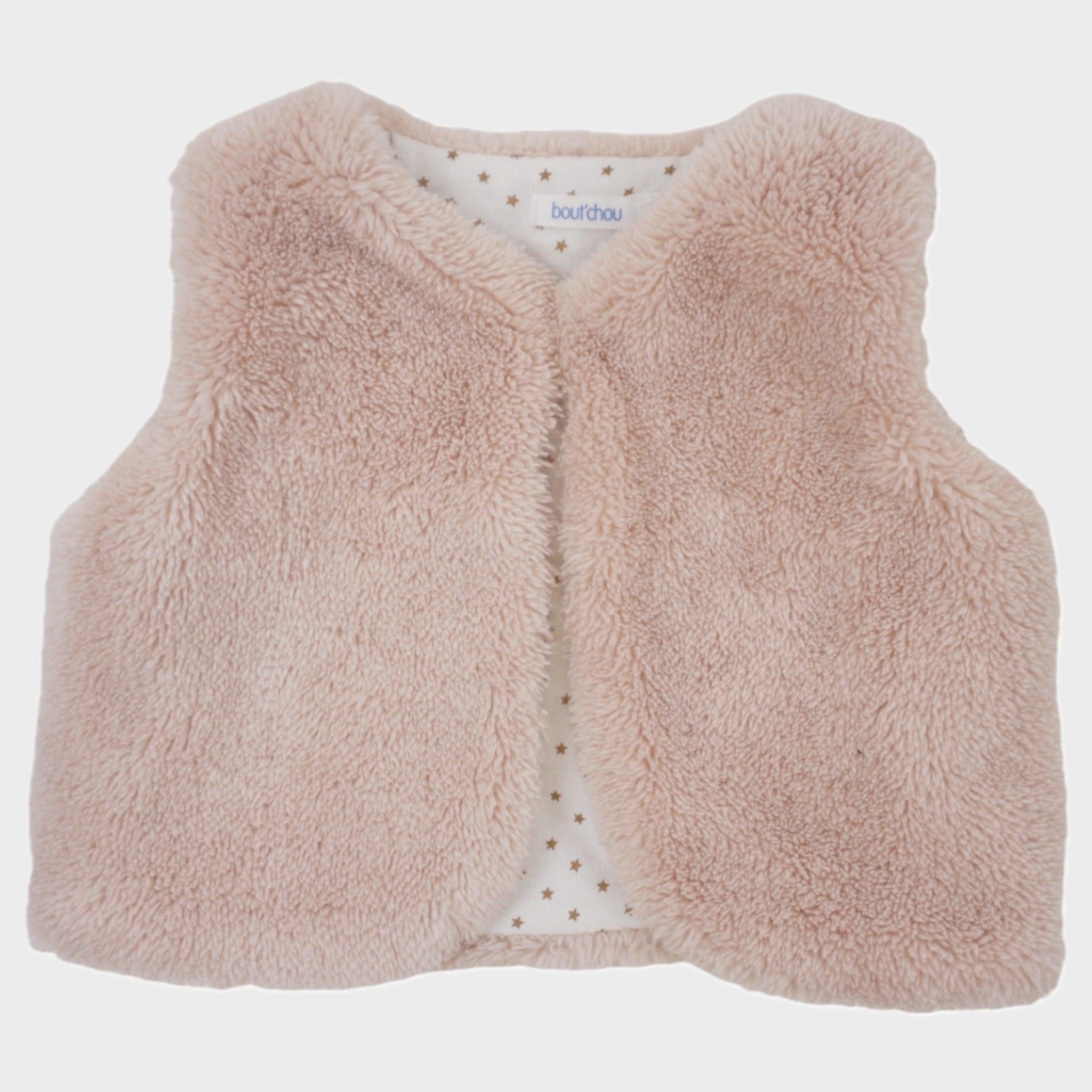 Gilet Rose - 1 mois