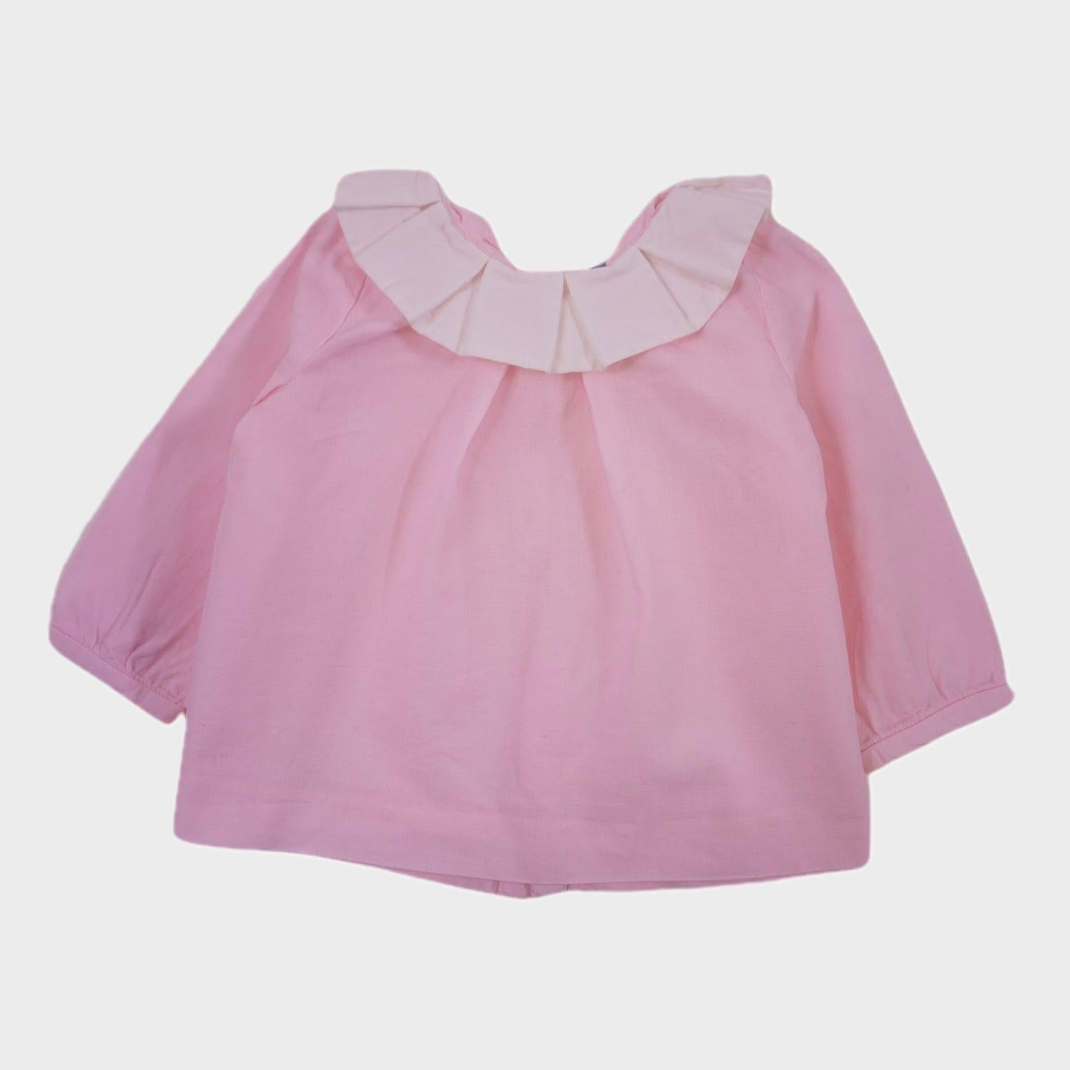 Blouse Rose - 6 mois