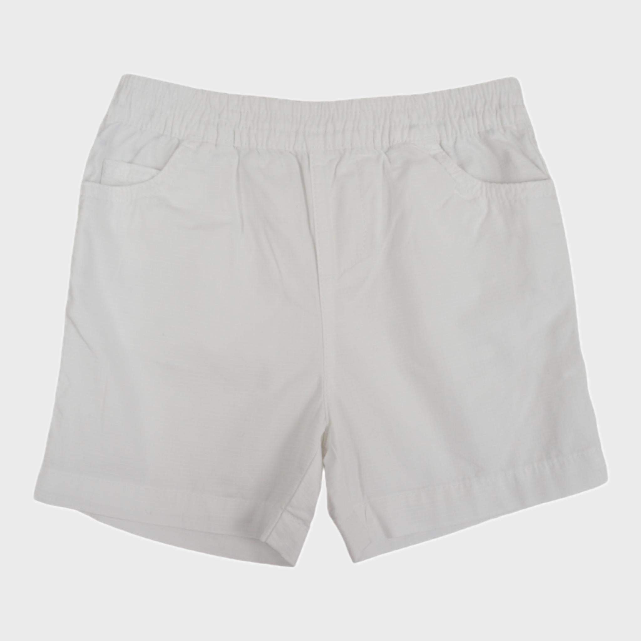 Short Blanc - 18/24 mois