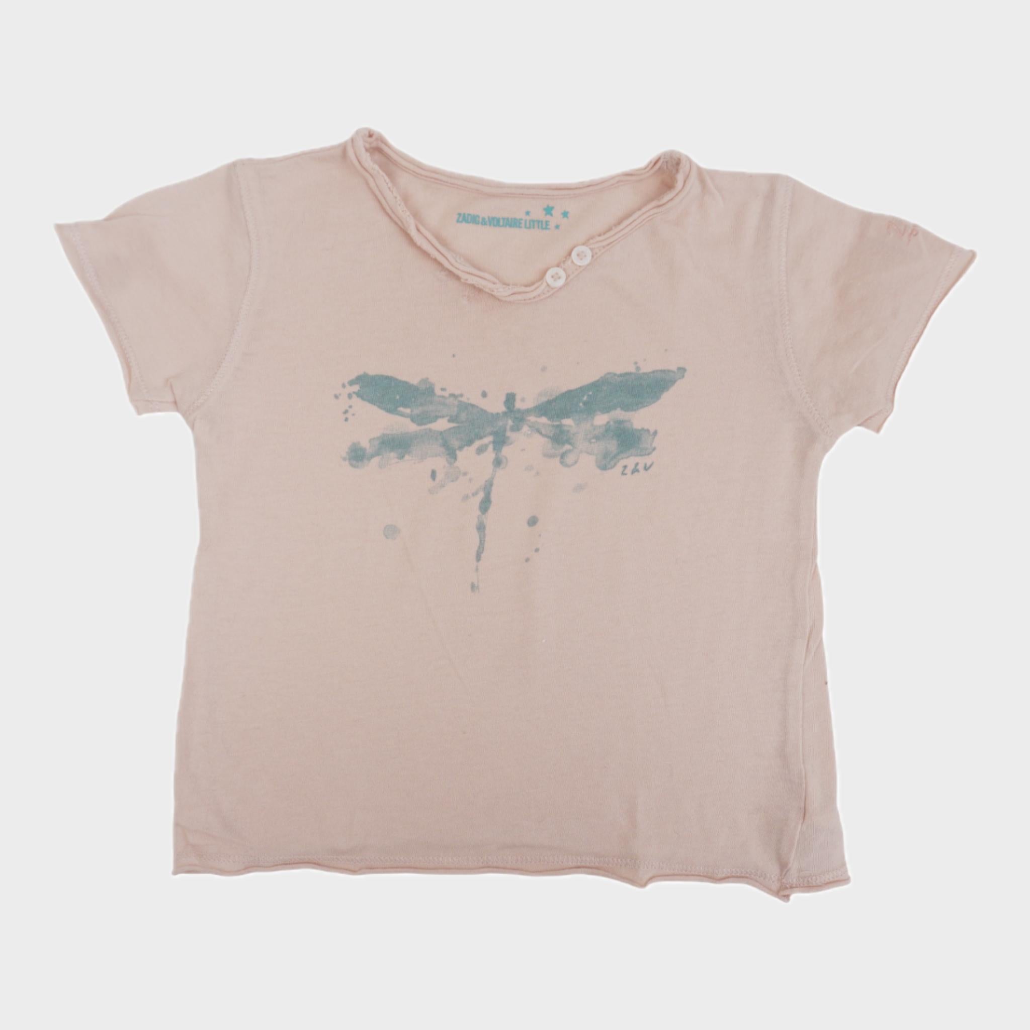 T-shirt Rose - 2 ans