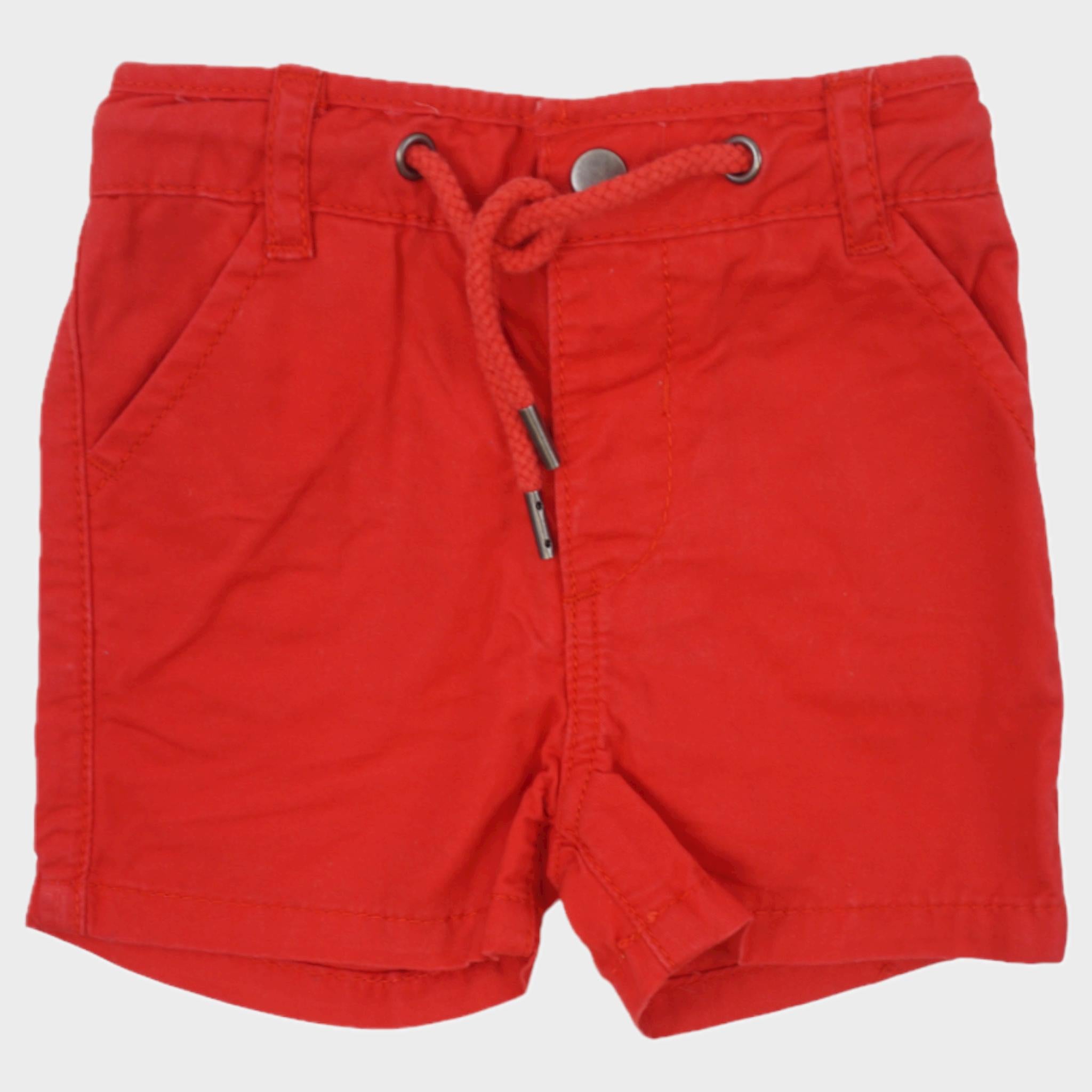 Short Rouge - 6 mois