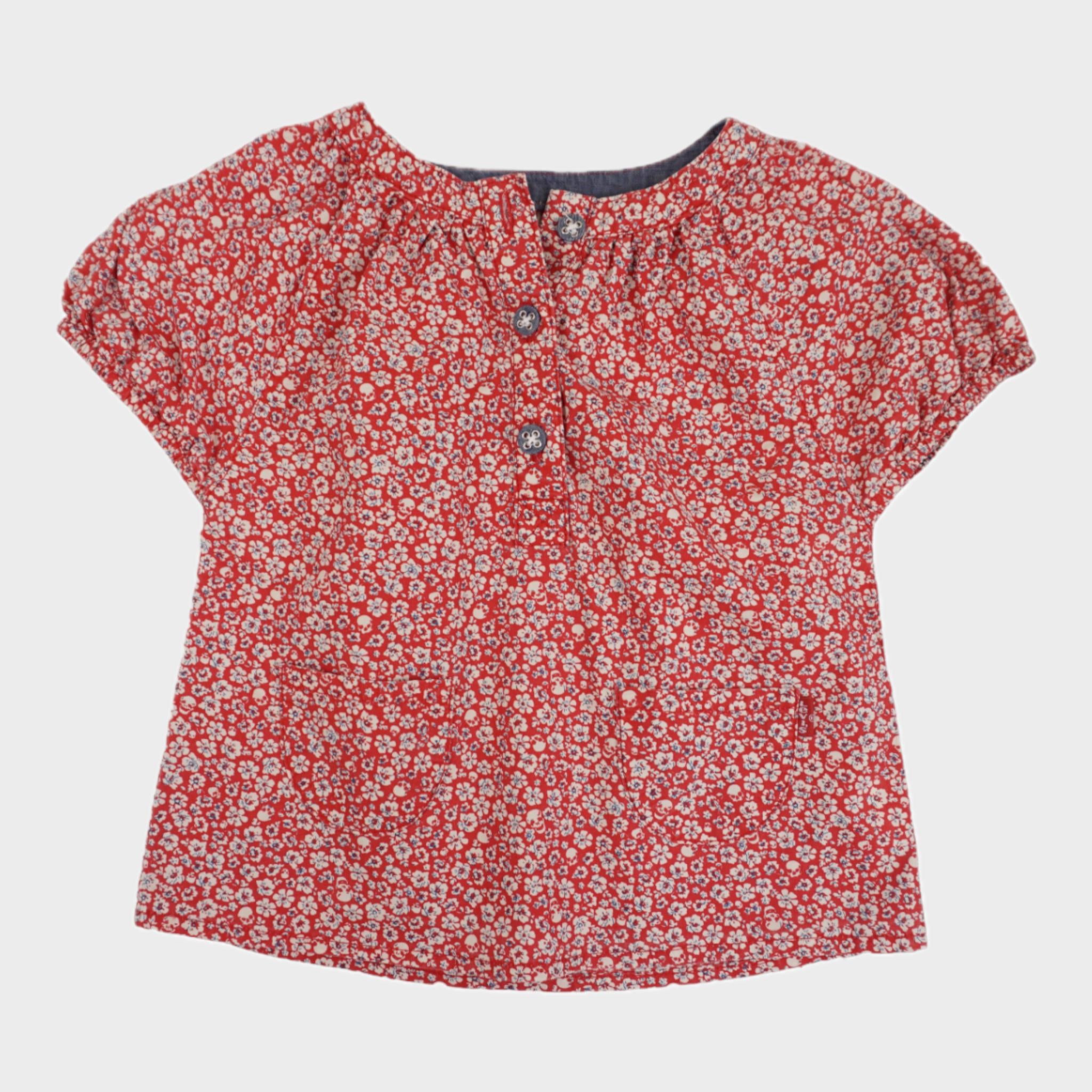 Blouse Rouge - 18 mois