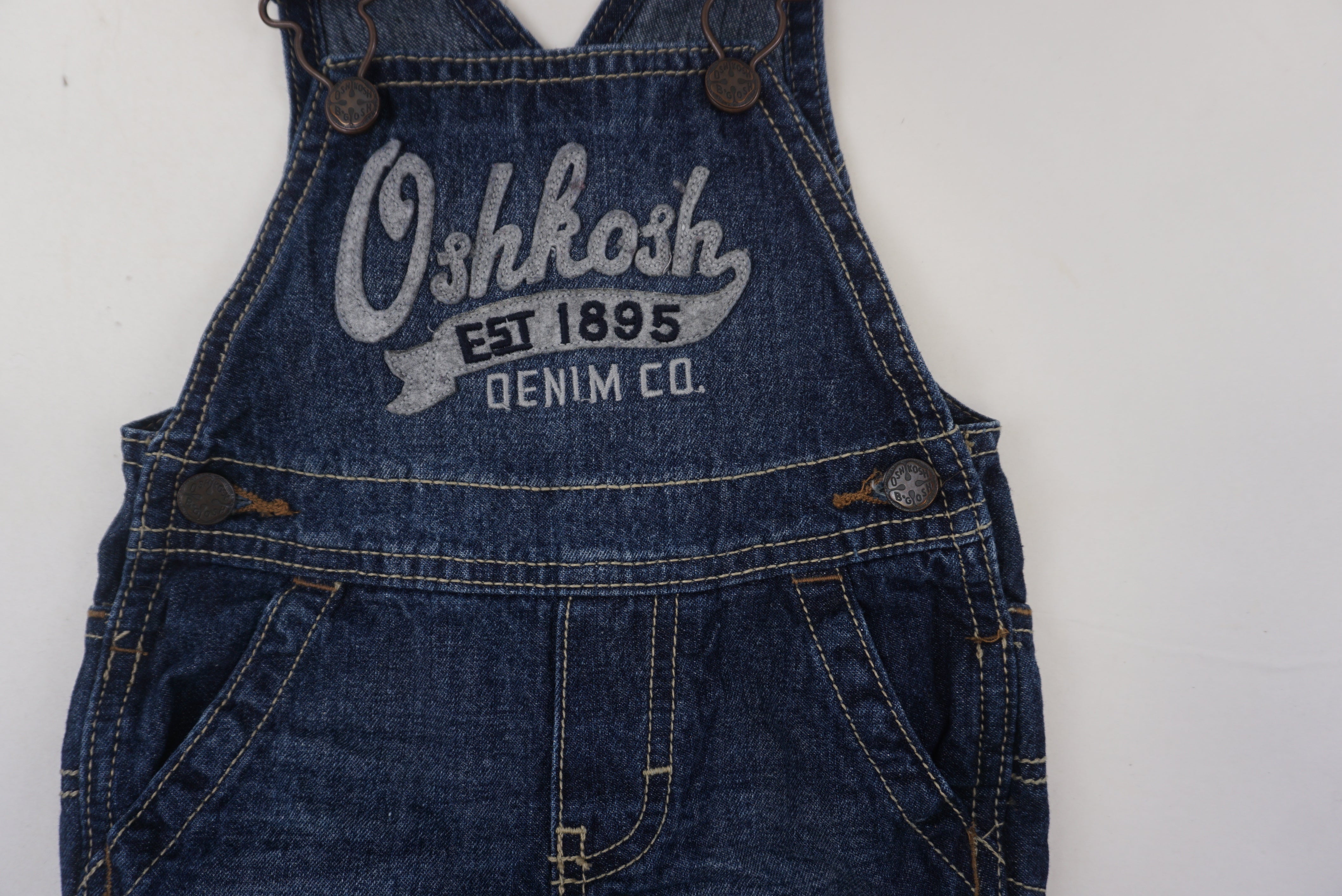 Salopette Bleu - 6 mois