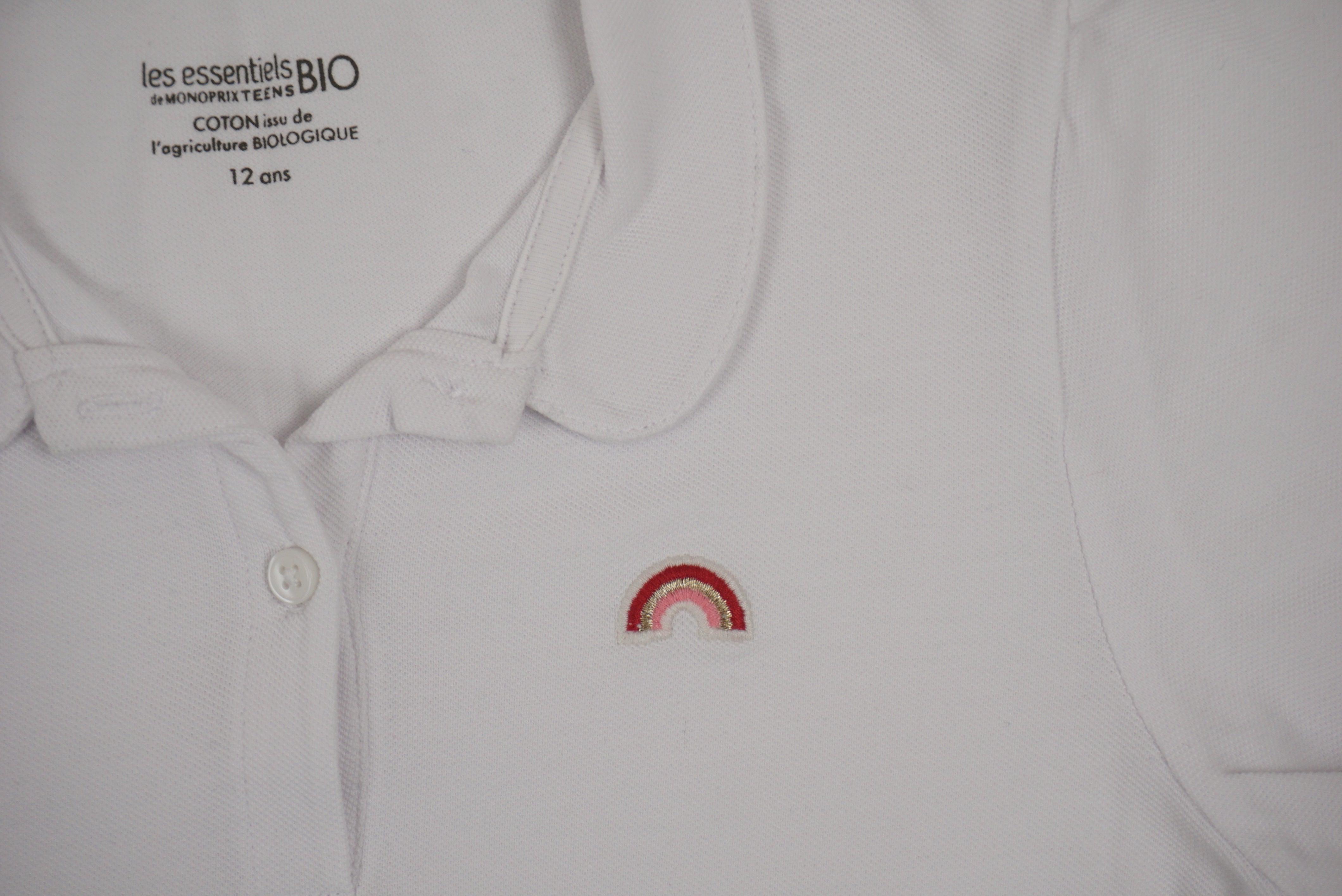 Polo Blanc - 12 ans