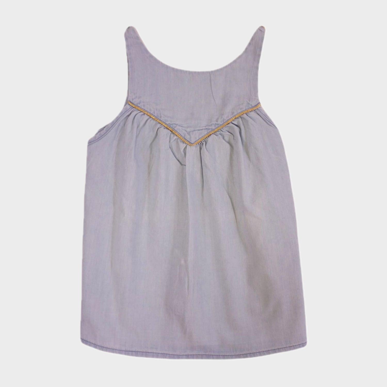 Blouse Bleu - 4 ans
