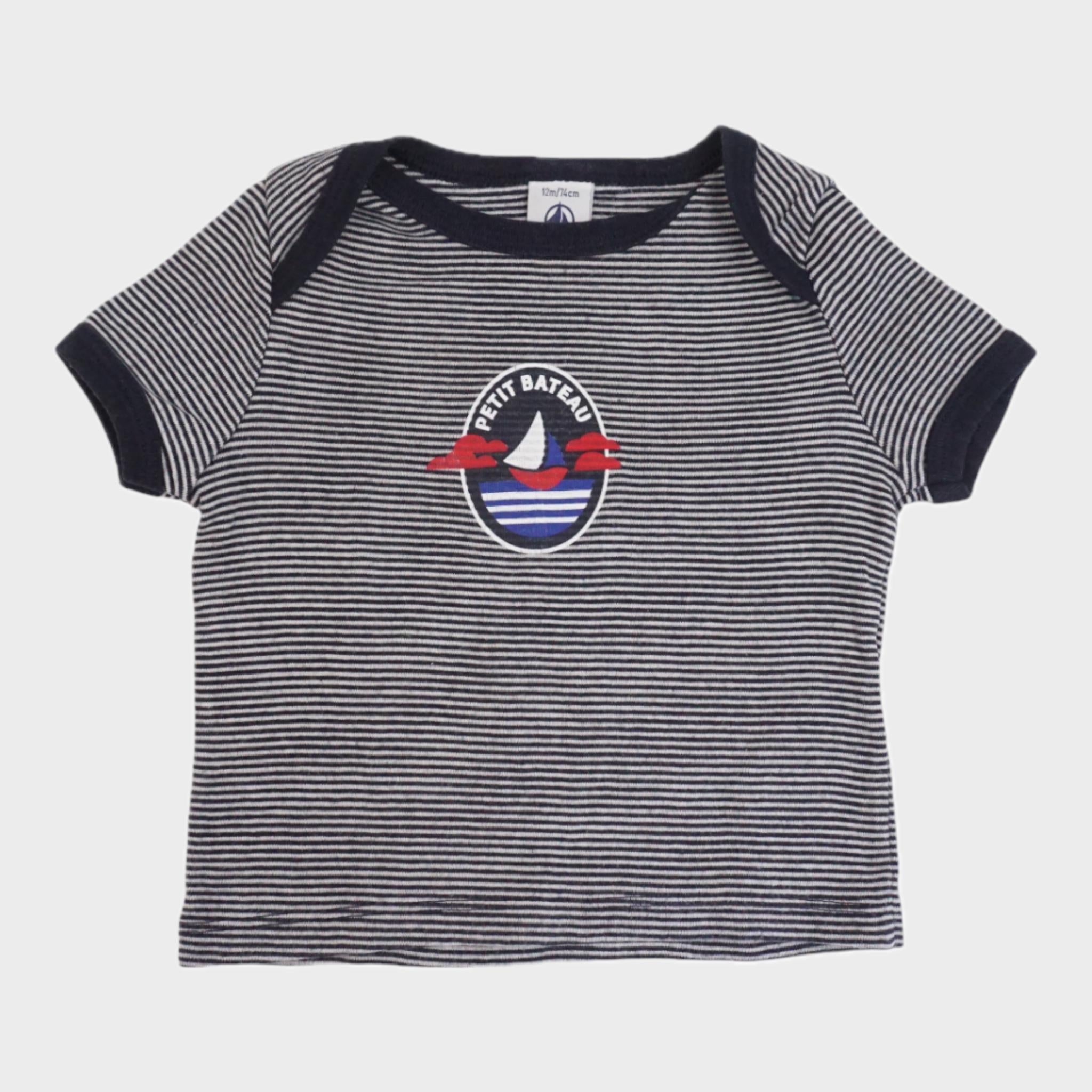 T-shirt Bleu - 12 mois