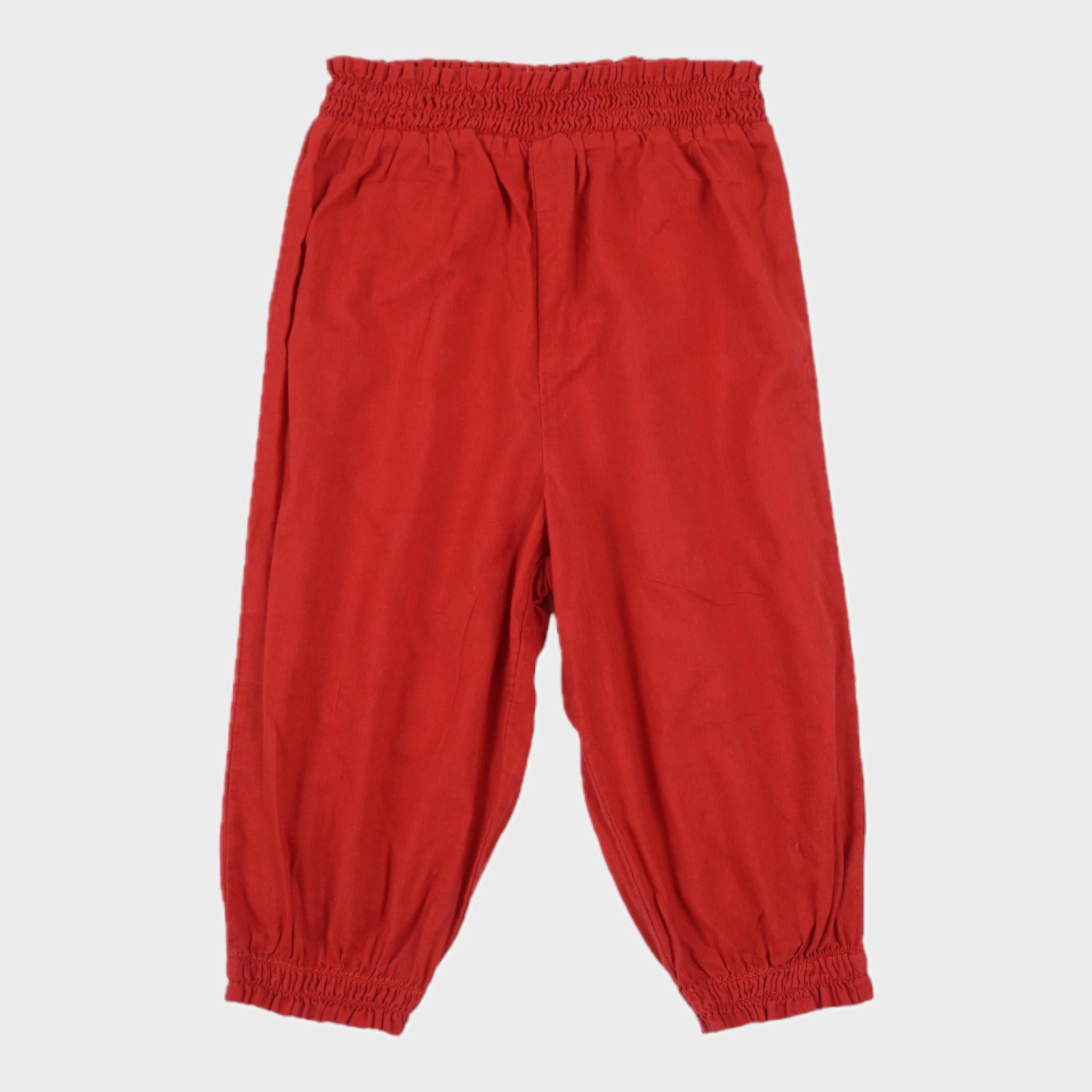 Pantalon Rouge - 6 mois