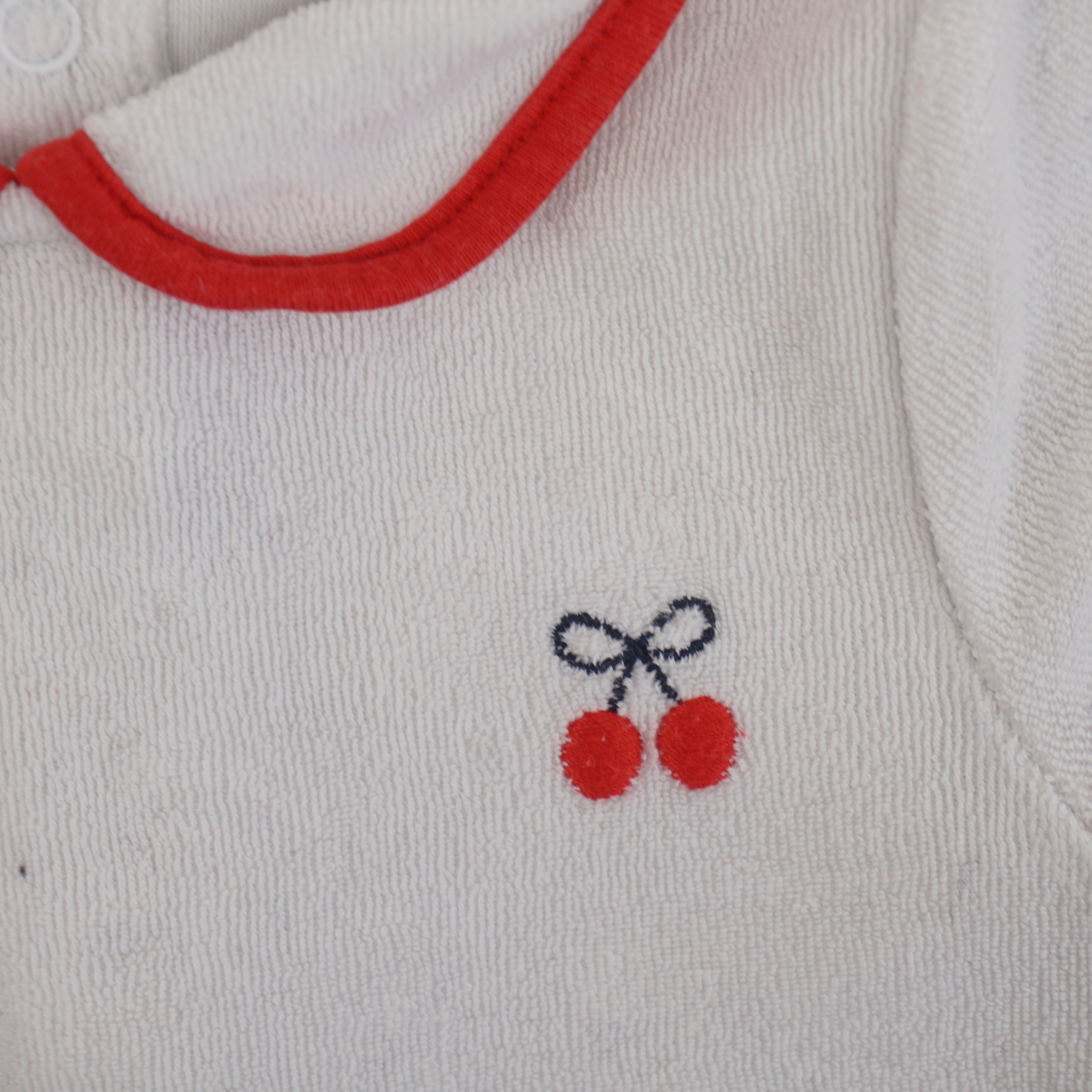 Barboteuse Blanc - 12 mois