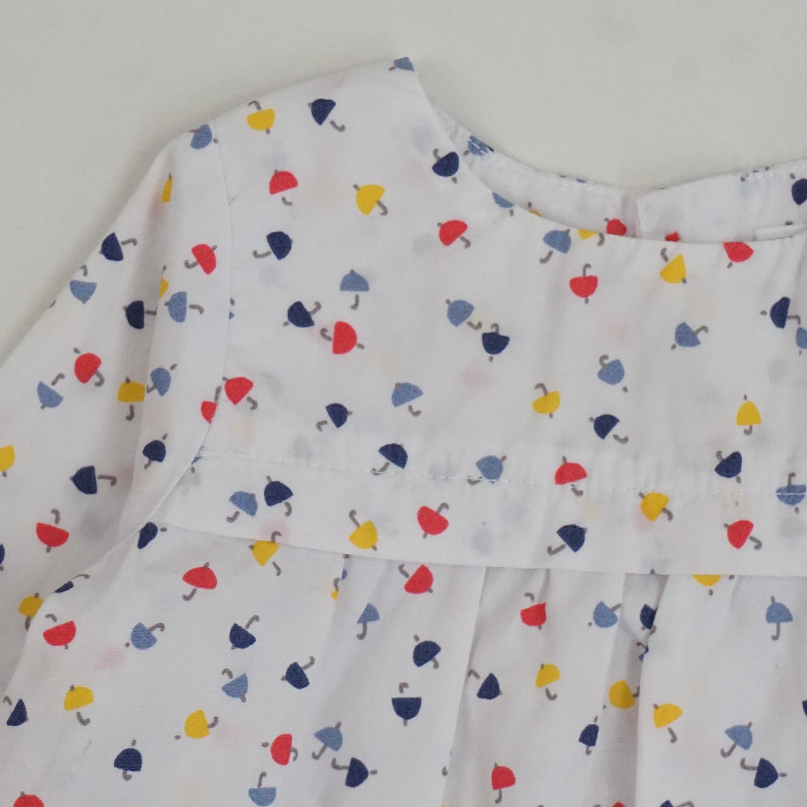 Blouse Blanc - 6 mois