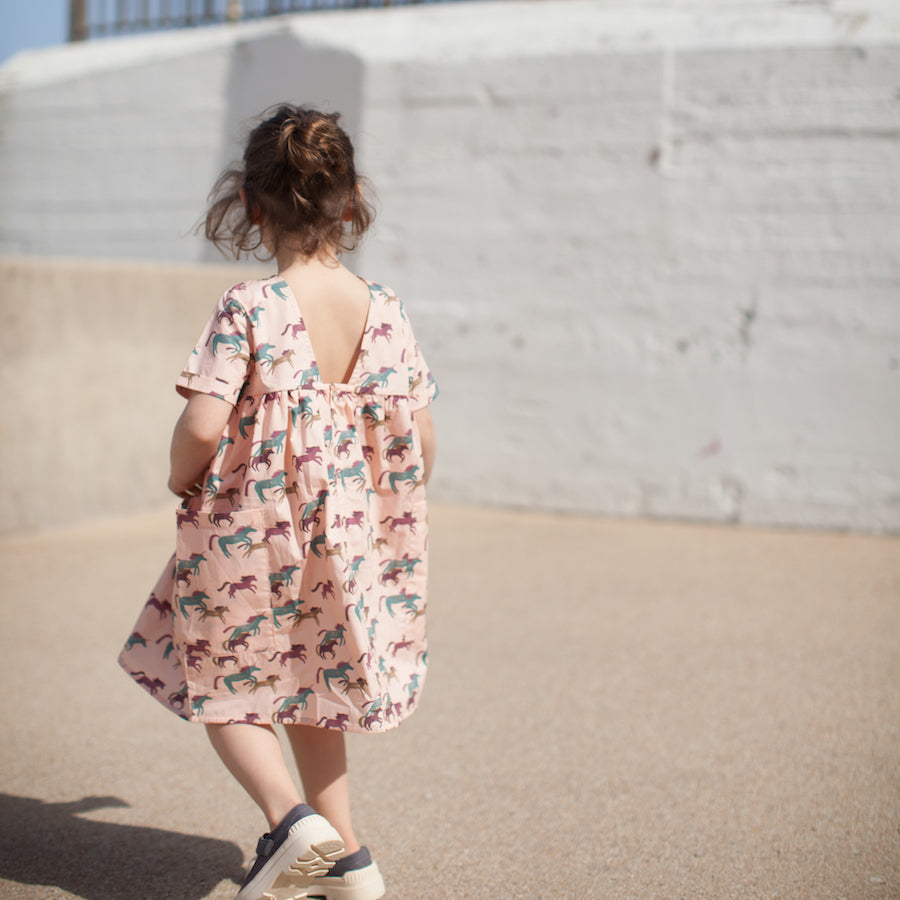 Robe Rose - 2 ans (neuf)