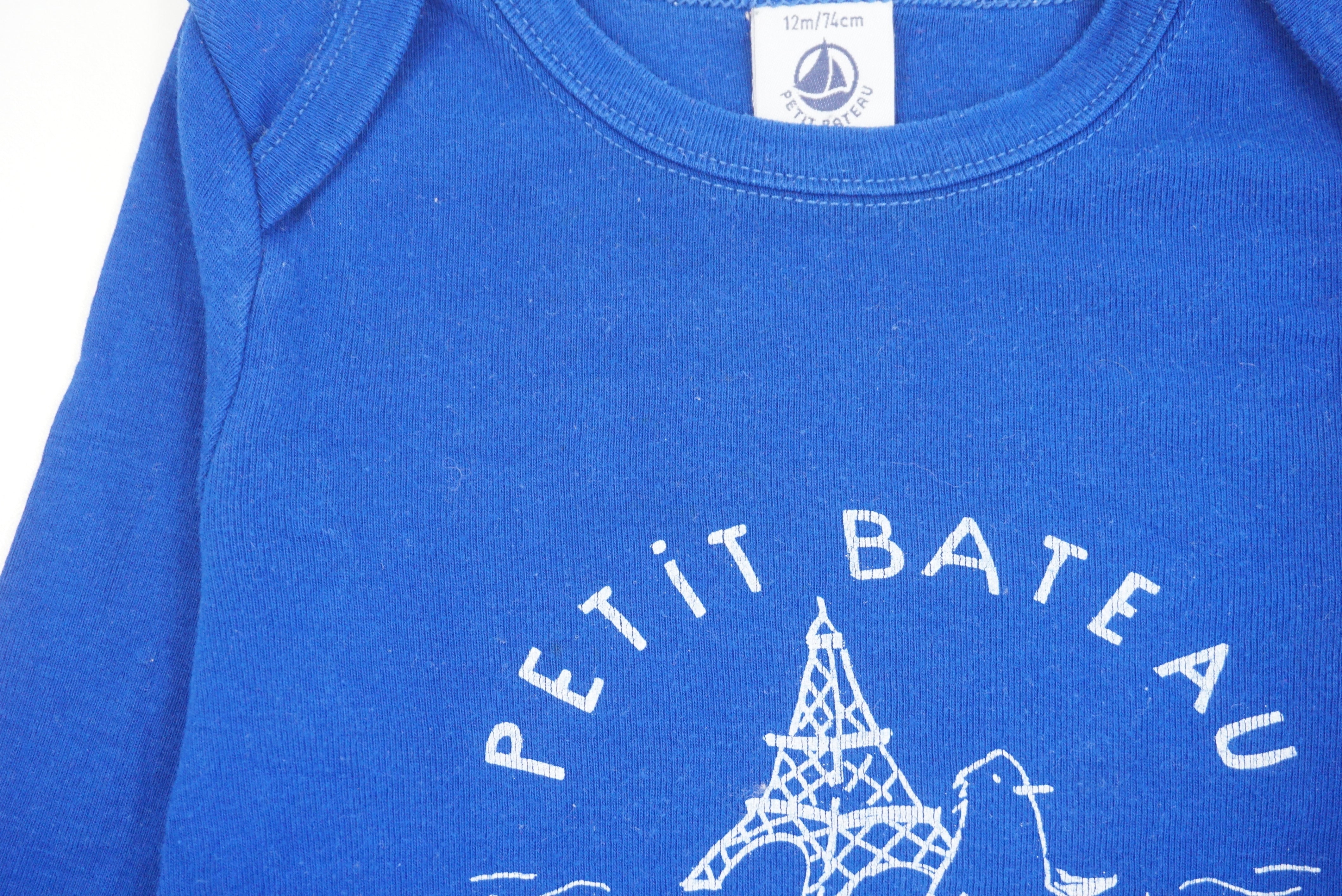 T-shirt Bleu - 12 mois