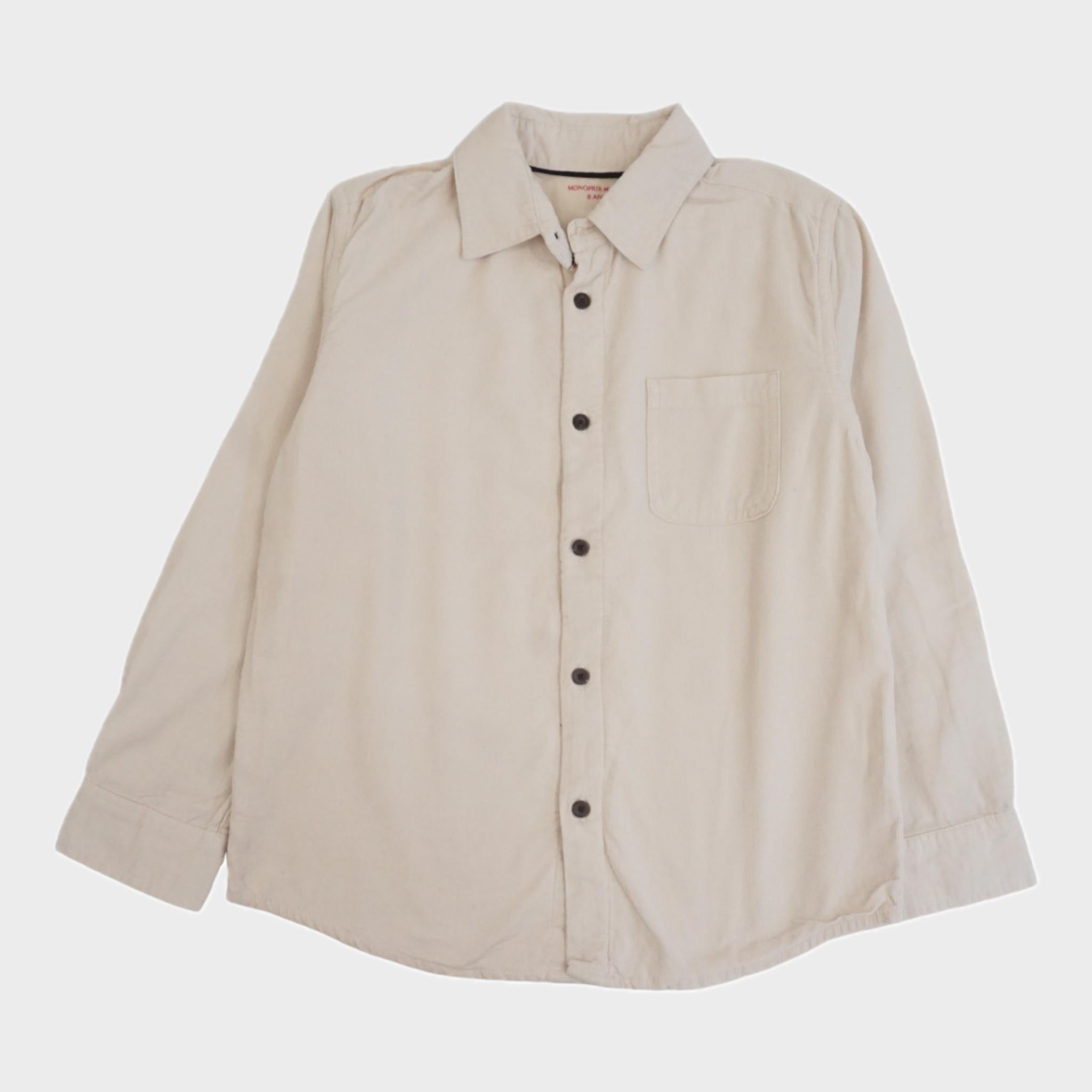 Chemise Beige rosé - 8 ans