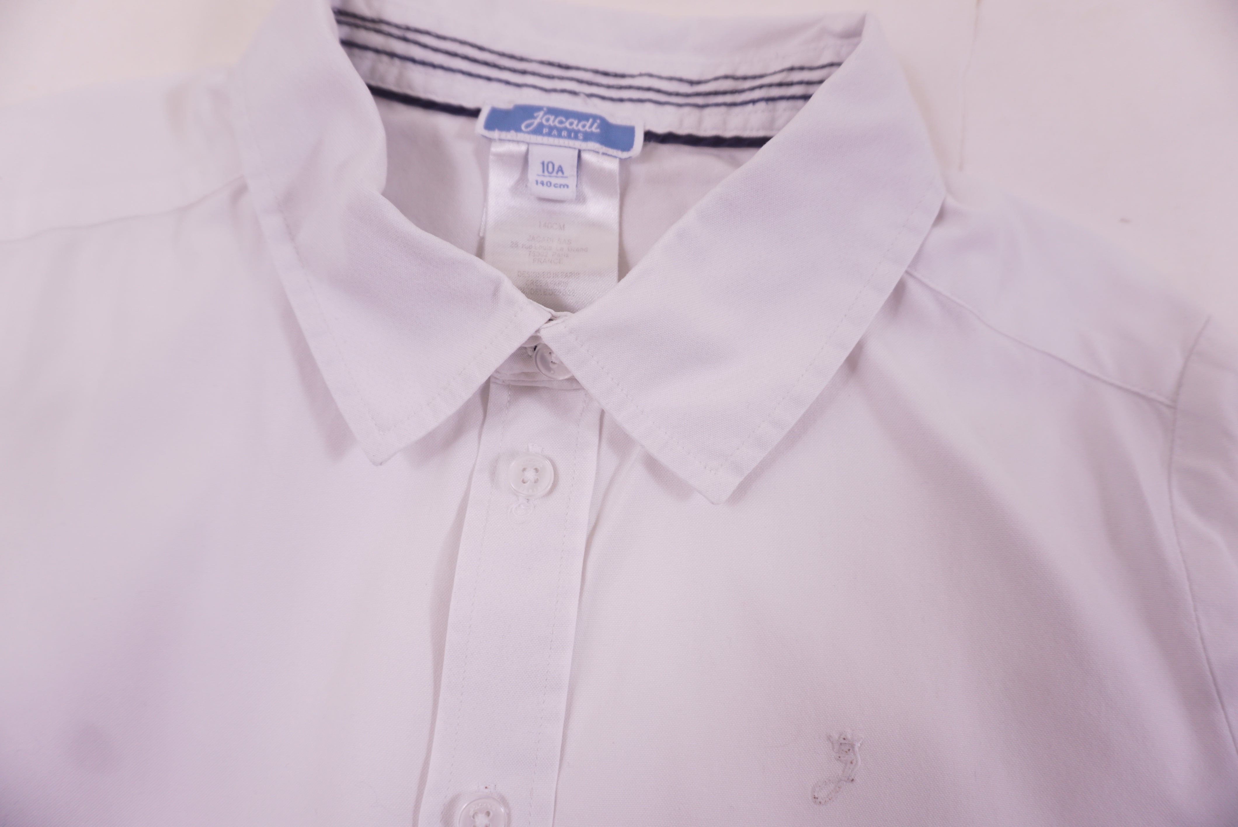 Chemise Blanc - 10 ans