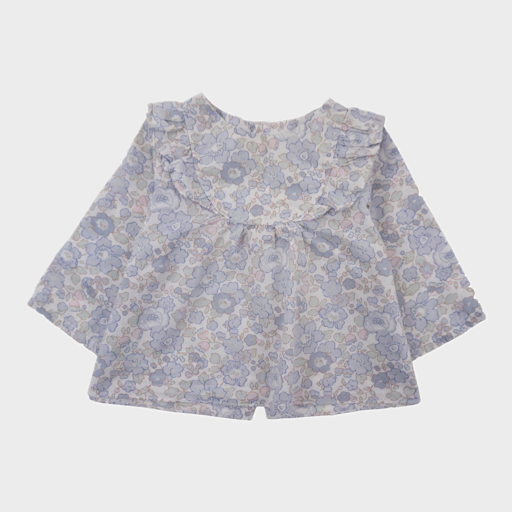 Blouse Bleu - 6 mois