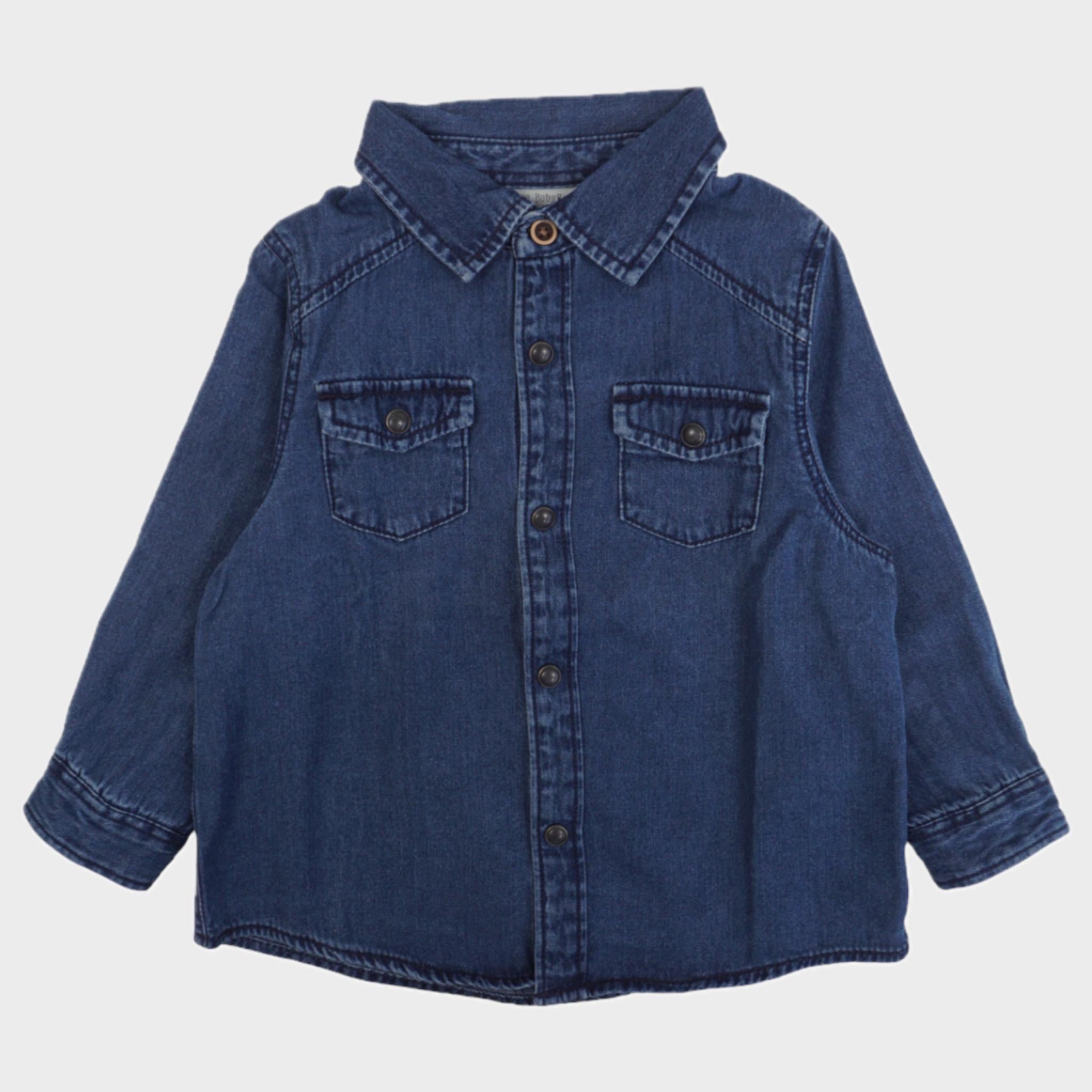 Chemise Bleu - 9/12 mois