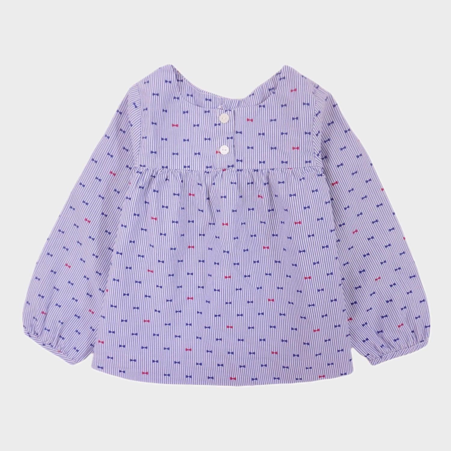 Blouse Bleu - 18 mois