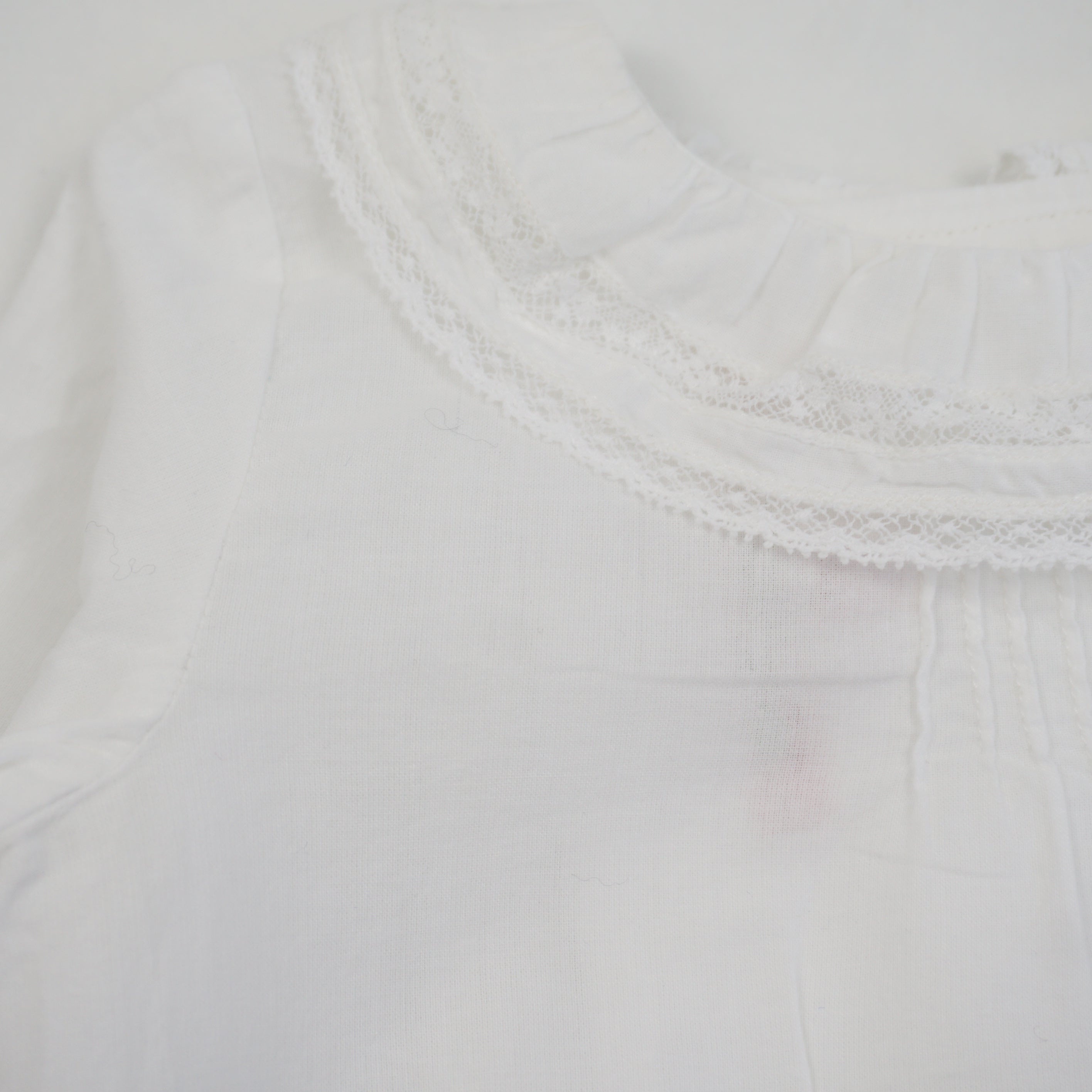 Blouse Blanc - 1 mois