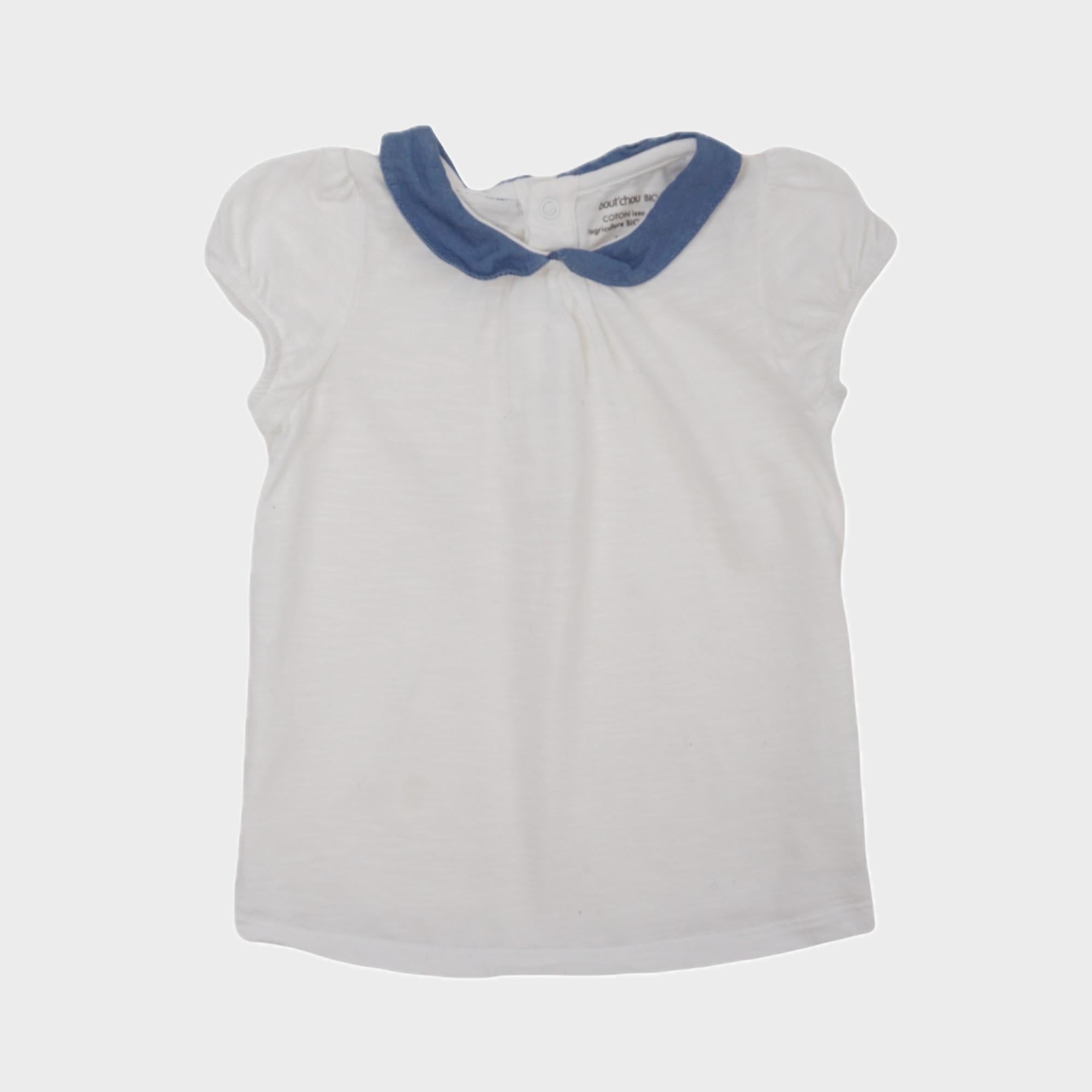 T-shirt Blanc - 12 mois