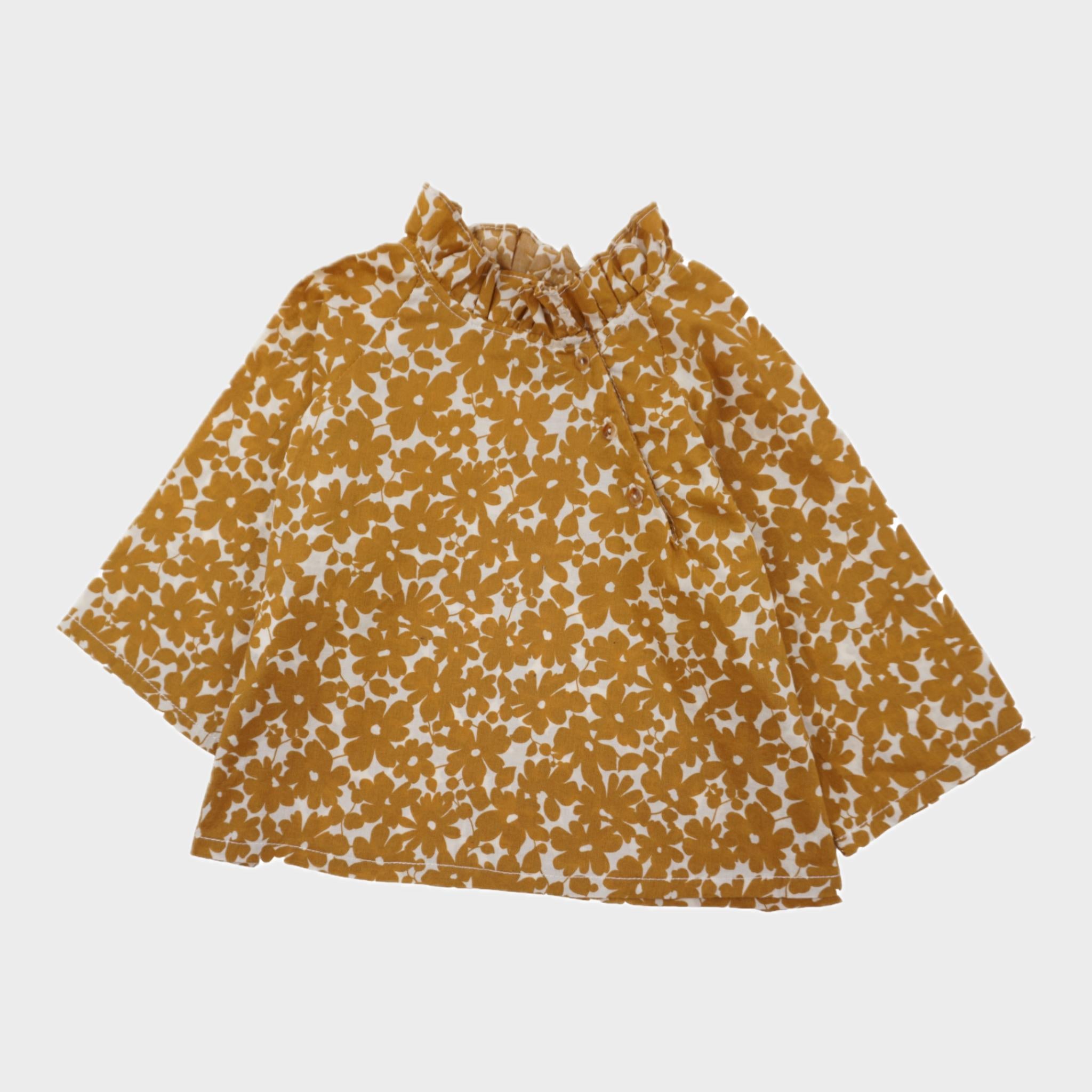 Blouse Ocre - 6 mois