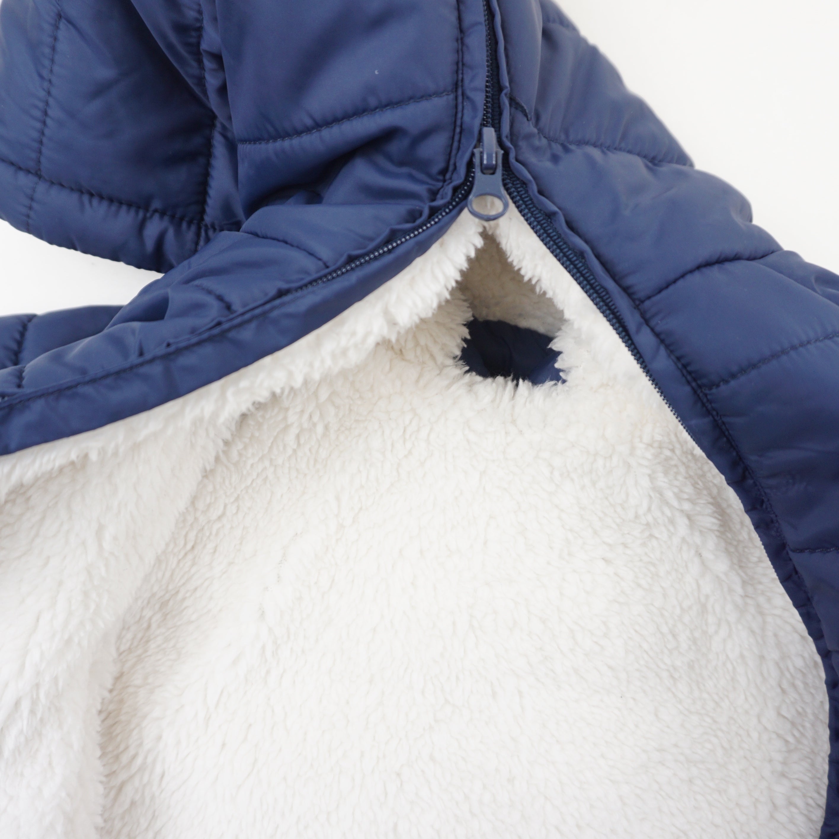 Burnou Bleu - 6 mois