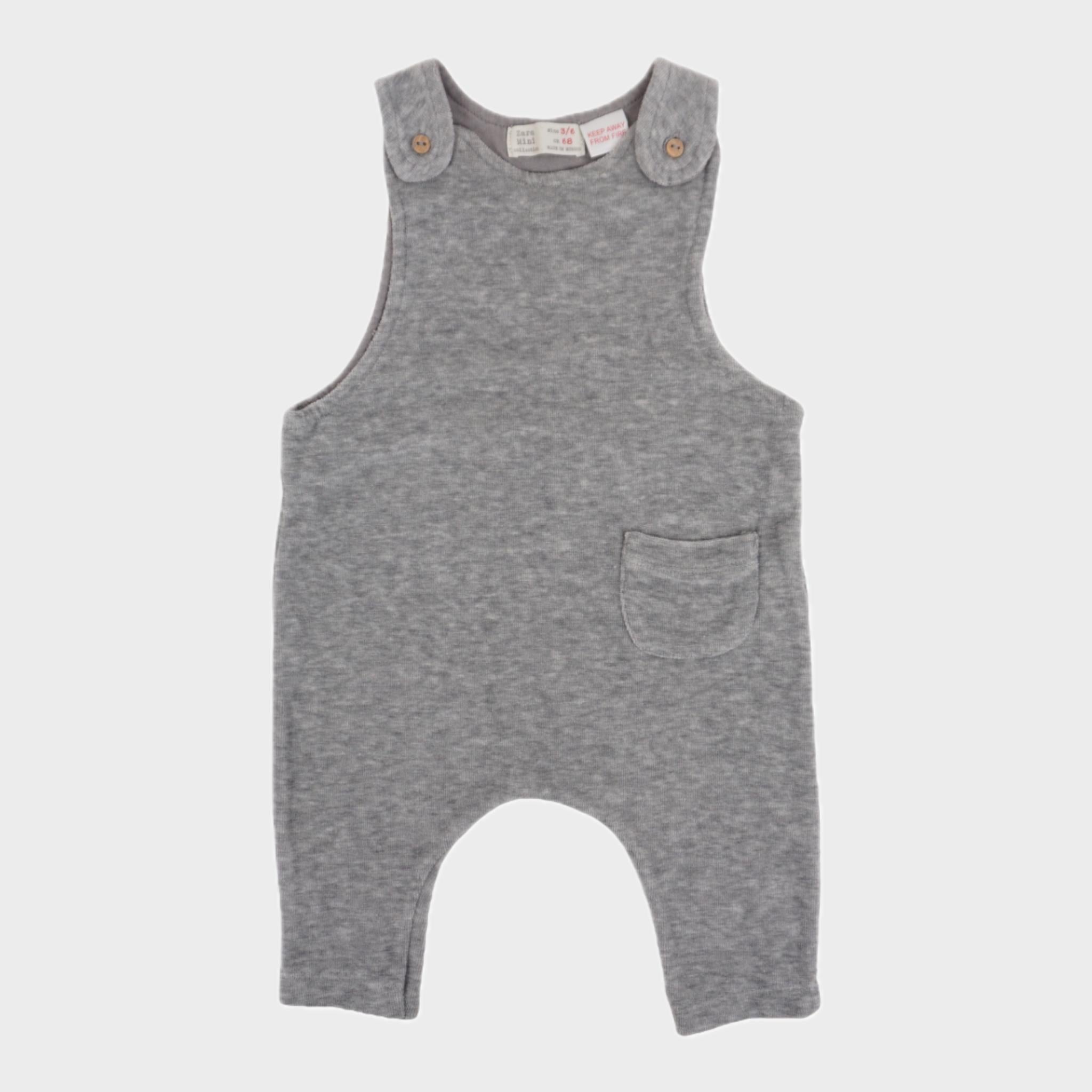 Combinaison Gris - 3/6 mois