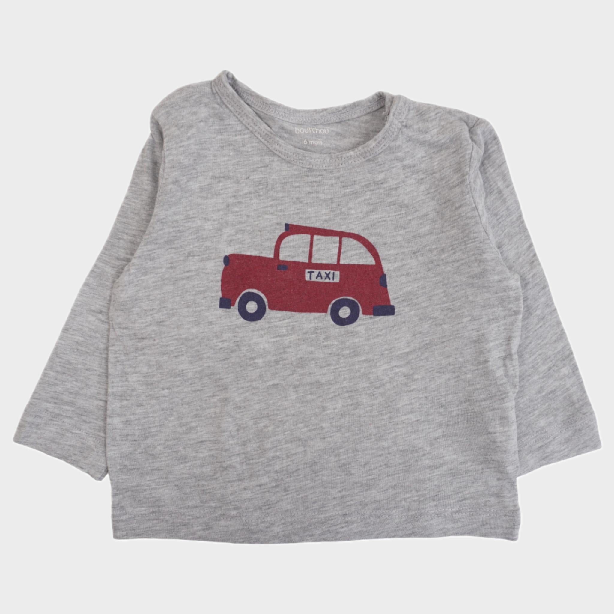 T-shirt Gris - 6 mois