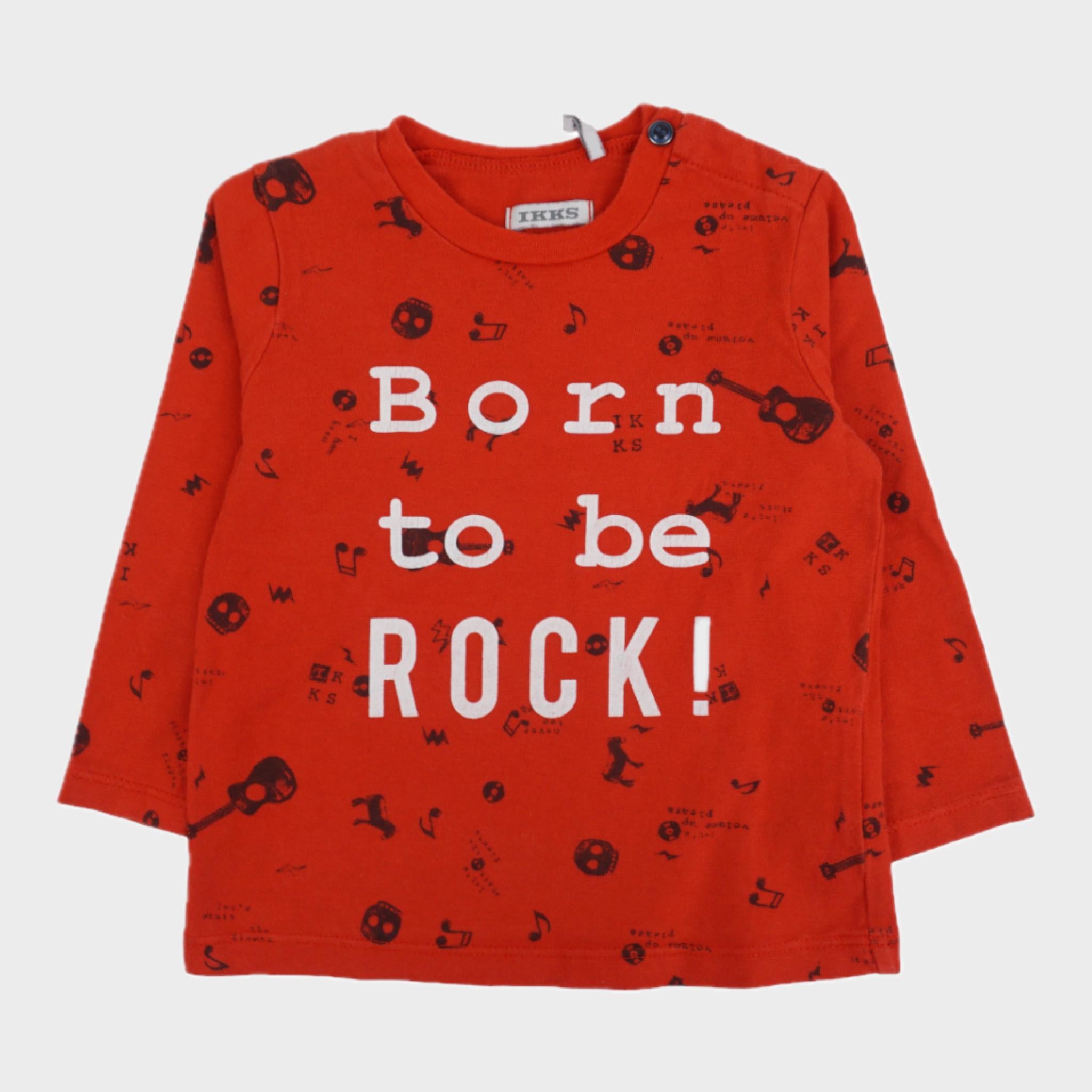 T-shirt Rouge - 12 mois