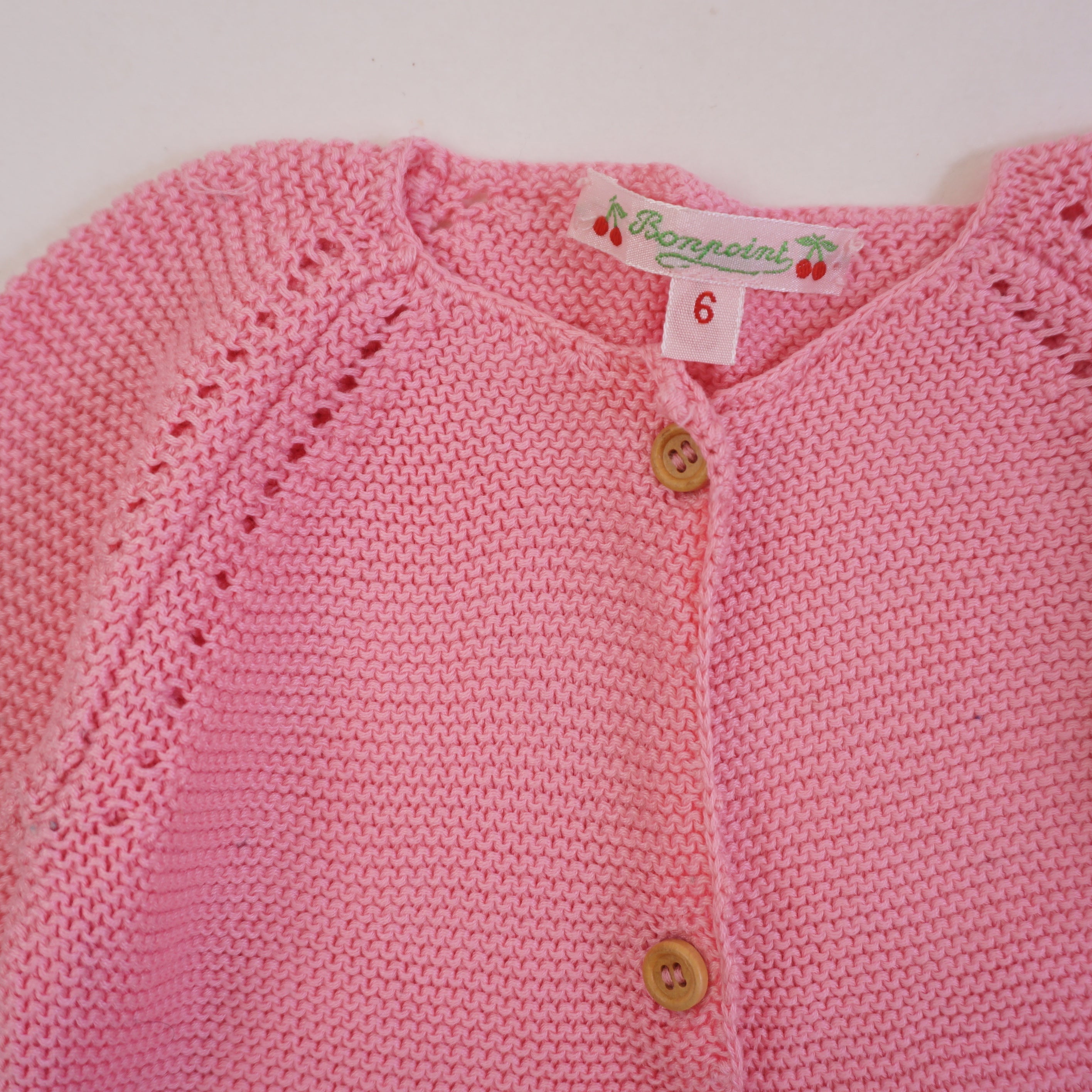 Gilet Rose - 6 mois