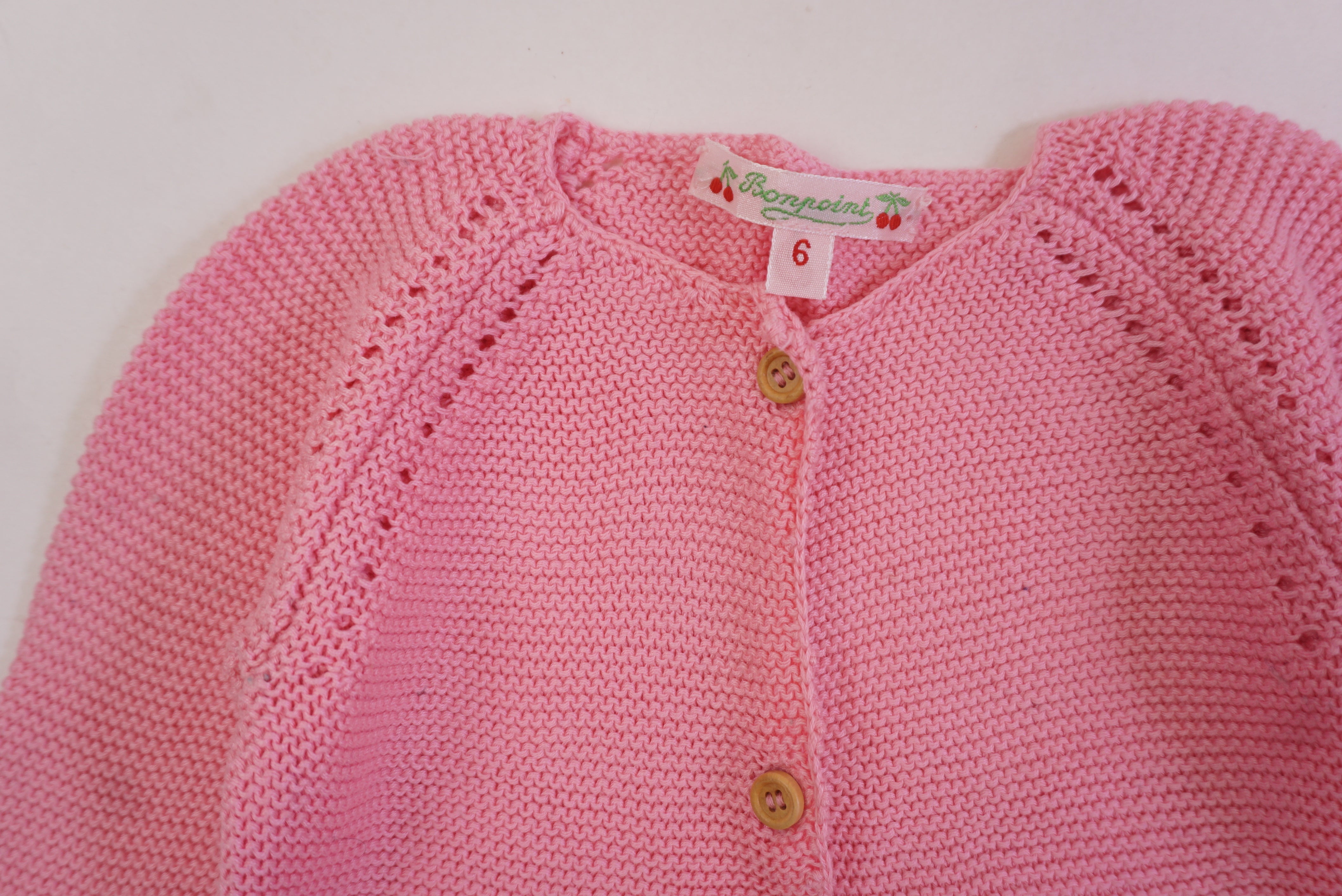 Gilet Rose - 6 mois