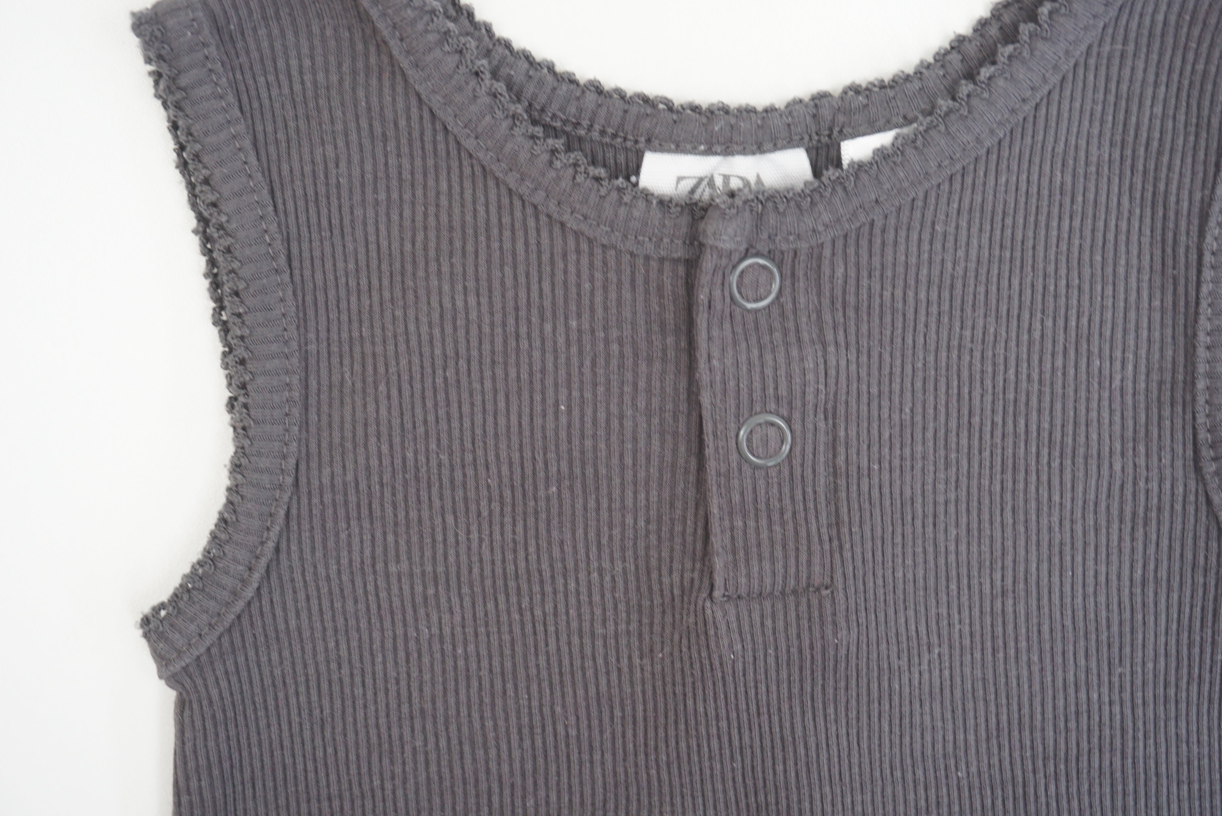 Débardeur Gris - 9/12 mois