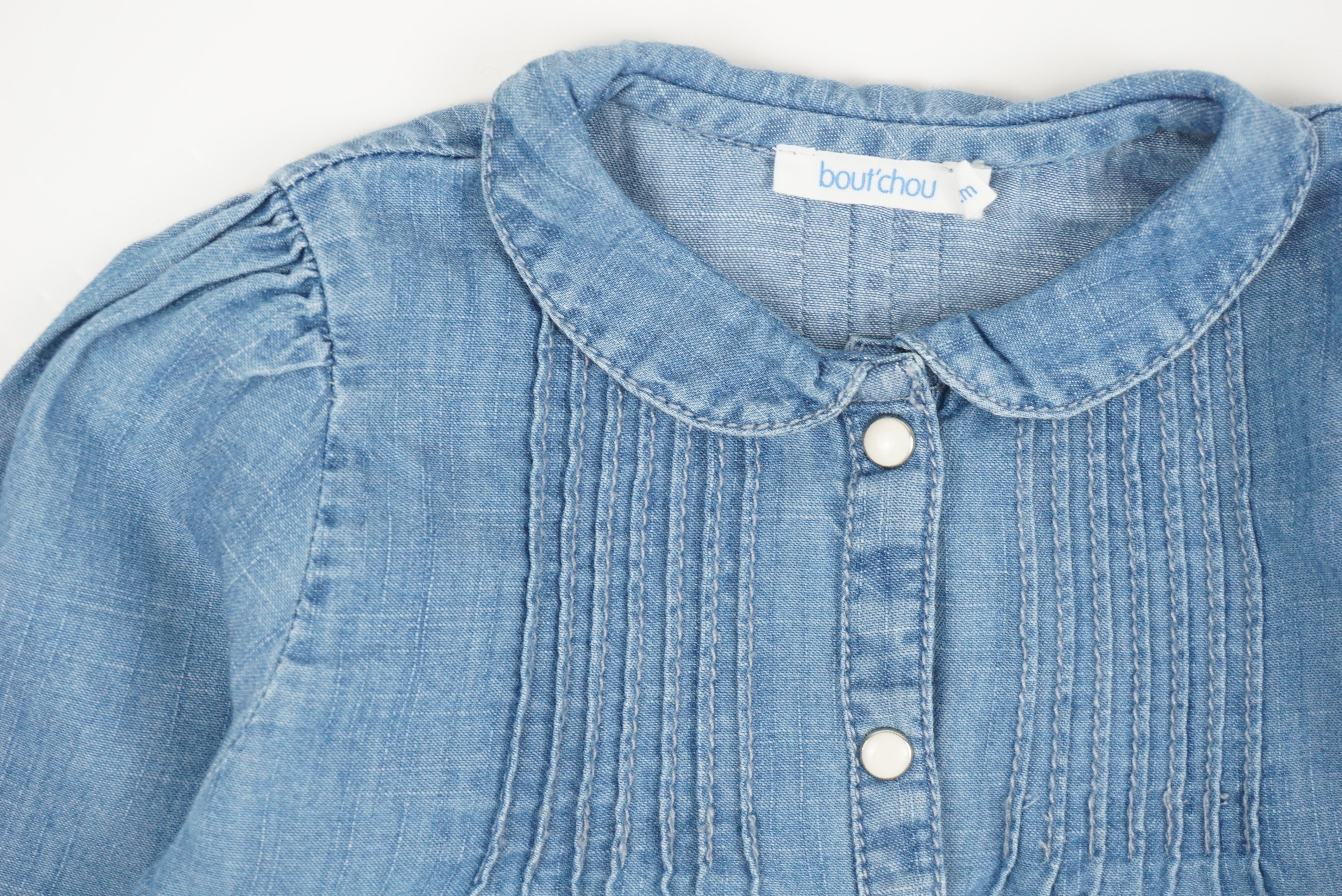 Chemise Bleu - 12 mois