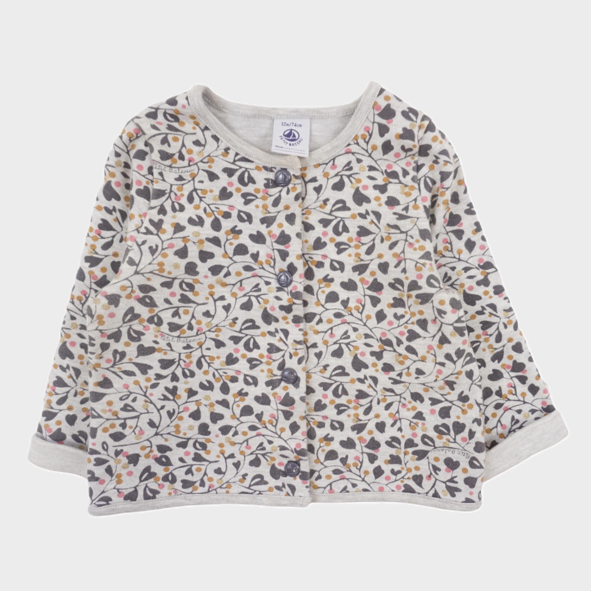 Gilet Gris - 12 mois