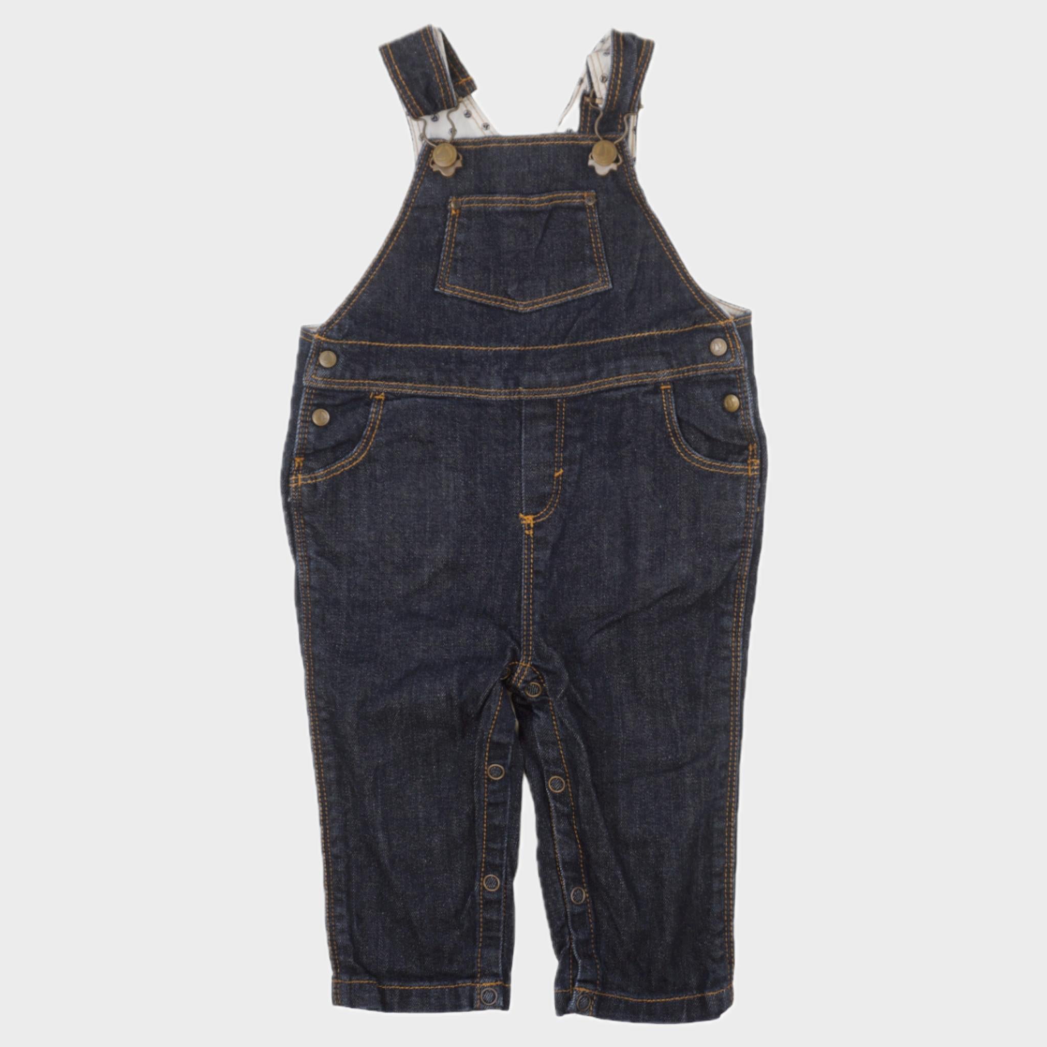 Salopette Bleu - 6 mois