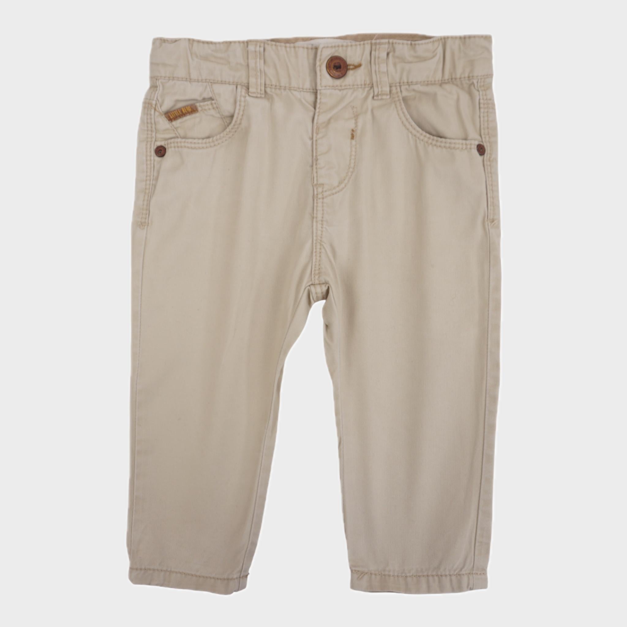 Pantalon Beige - 6/9 mois