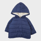 Burnou Bleu - 6 mois