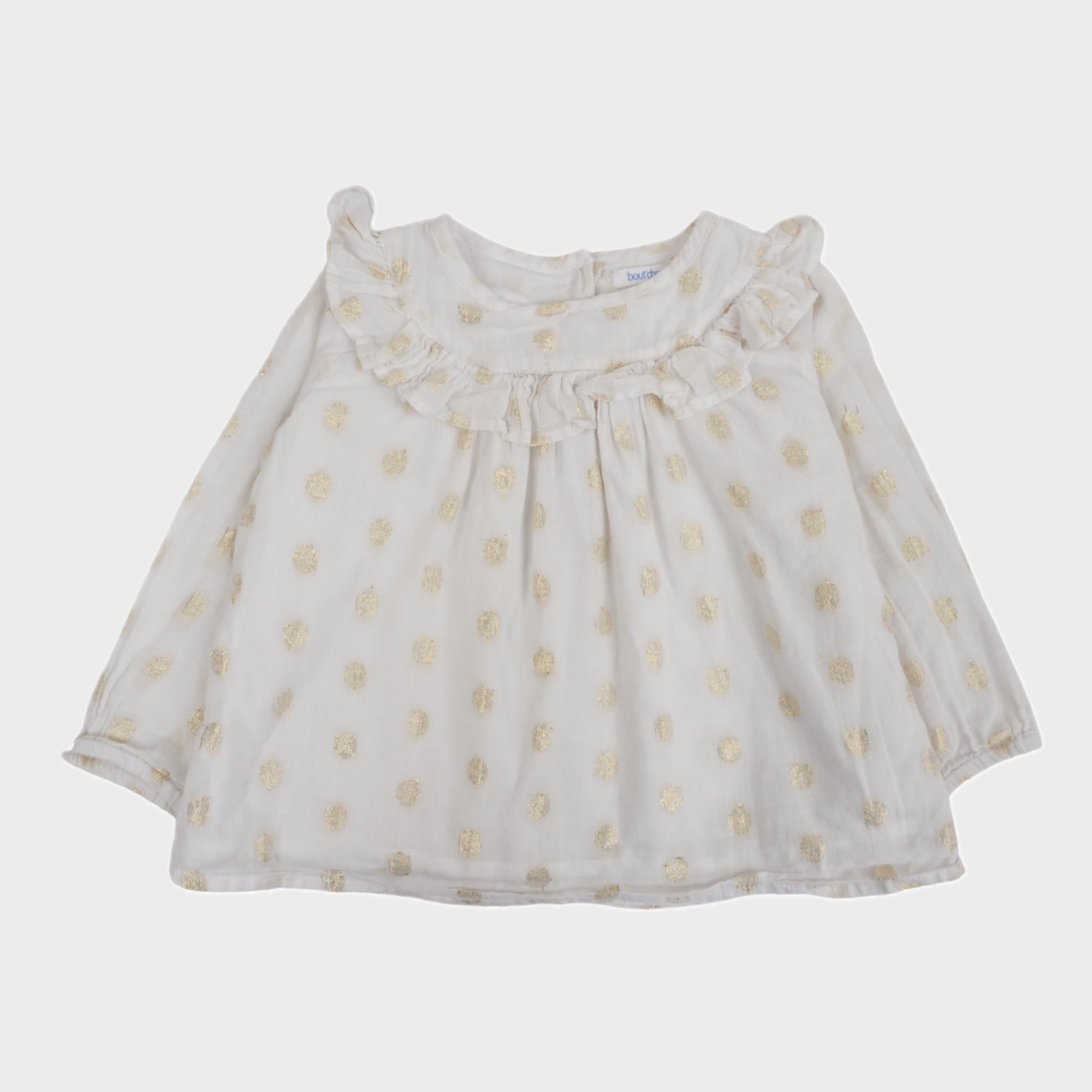 Blouse Blanc - 18 mois