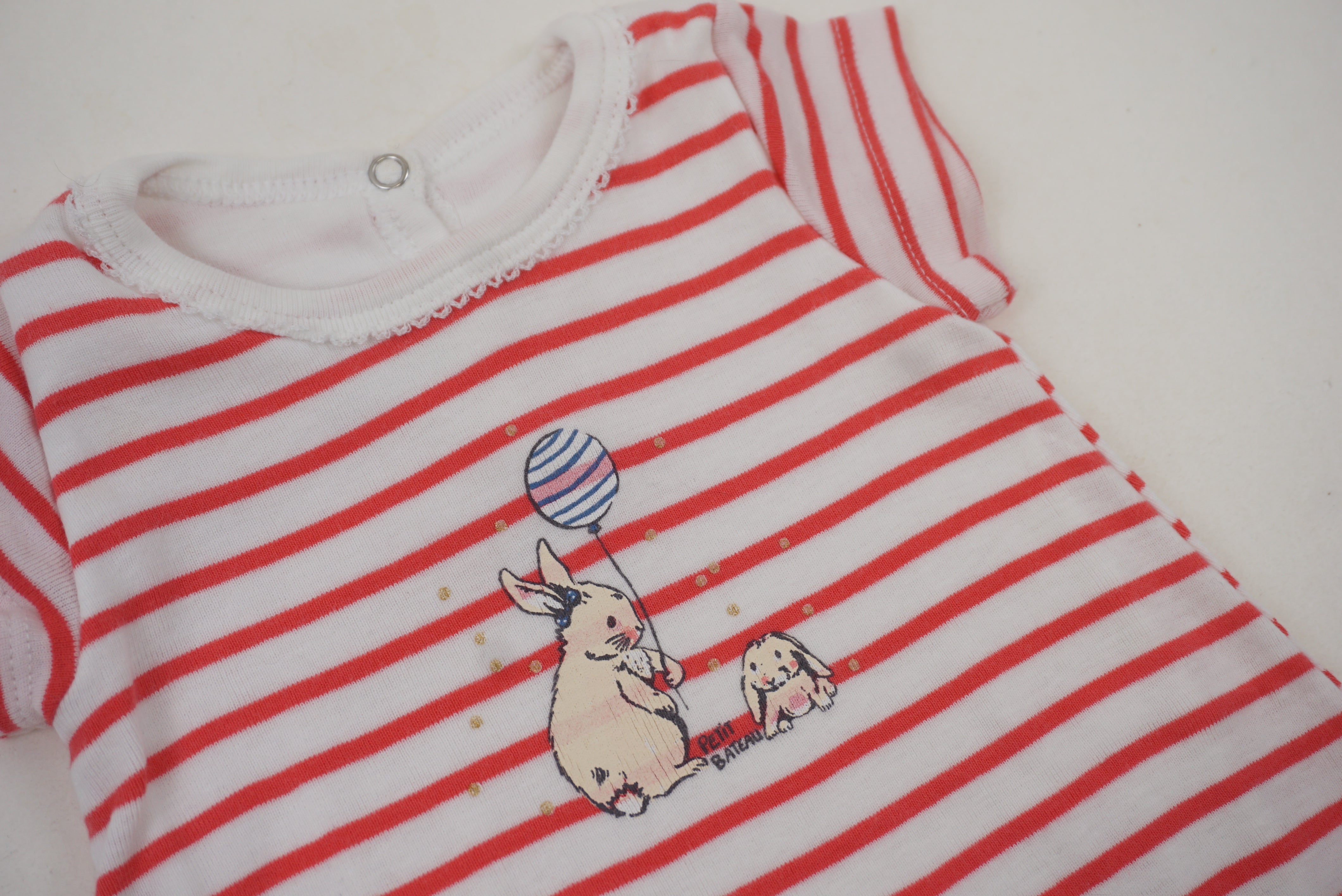 Body t-shirt Multicolore - 3 mois